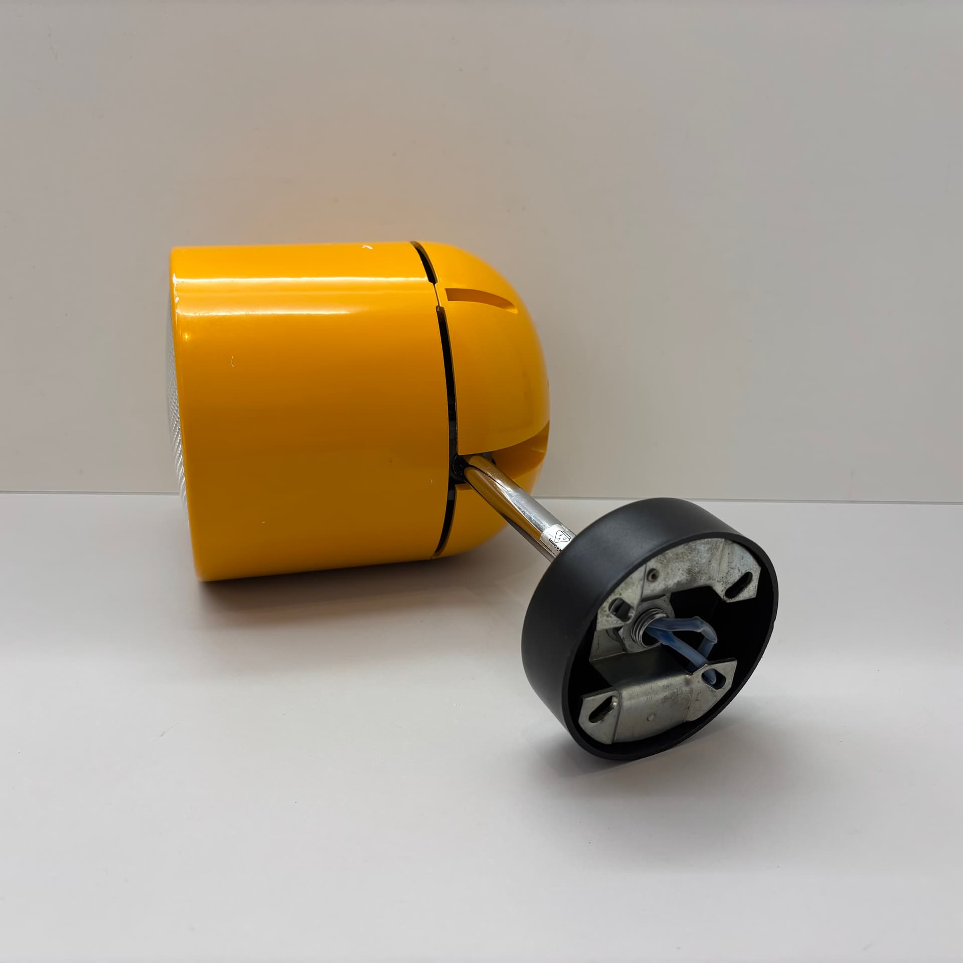 Kinkiet, żółty, Staff Leuchten, Niemcy, lata 70. - 228829