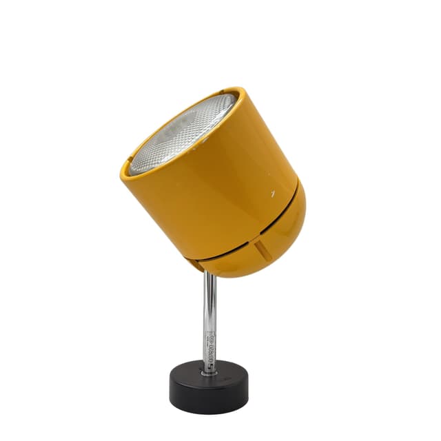 Kinkiet, żółty, Staff Leuchten, Niemcy, lata 70. - WYMIARY