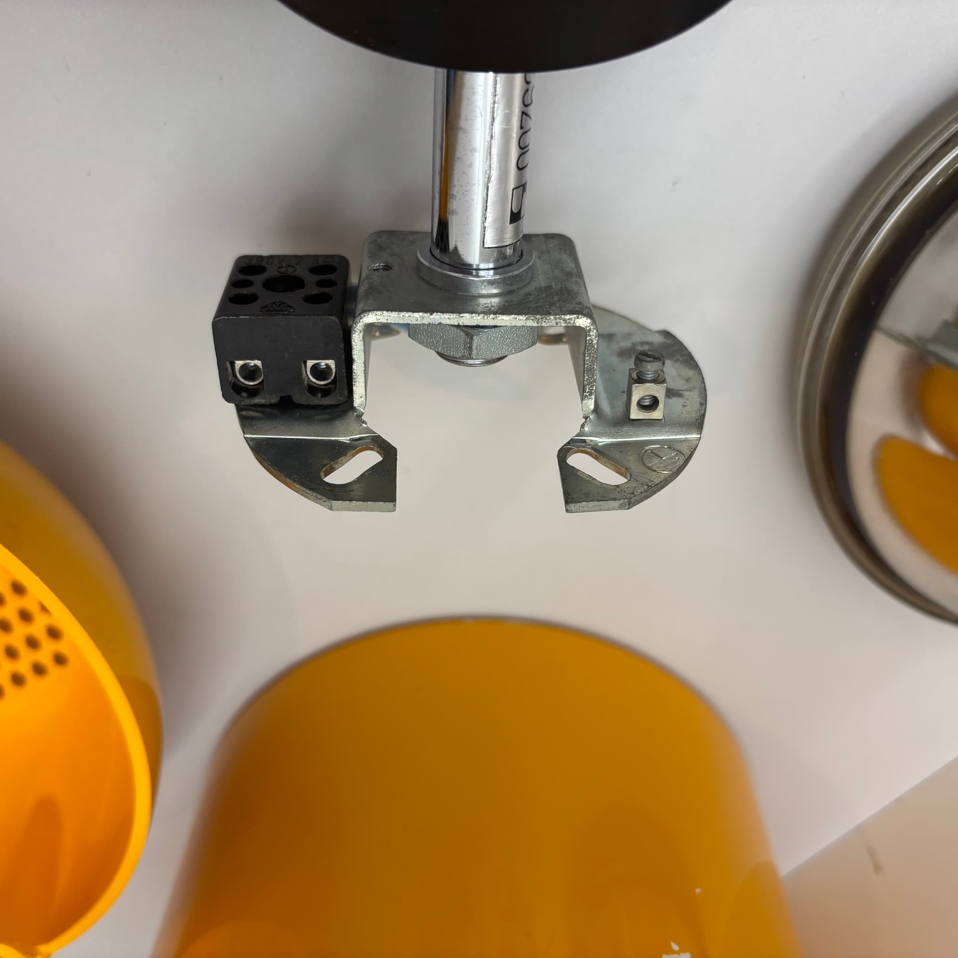 Kinkiet, żółty, Staff Leuchten, Niemcy, lata 70. - 228834