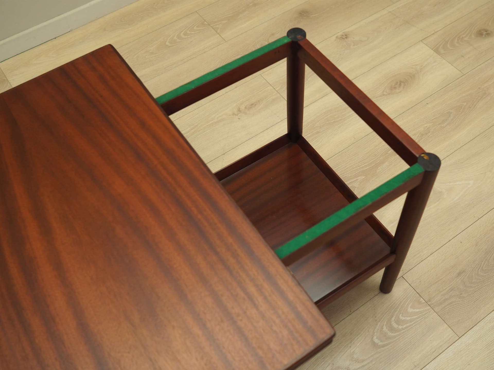 Extendable Coffee Table, brown mahogany, by O. Wanscher, Denmark, 1960s - 77507