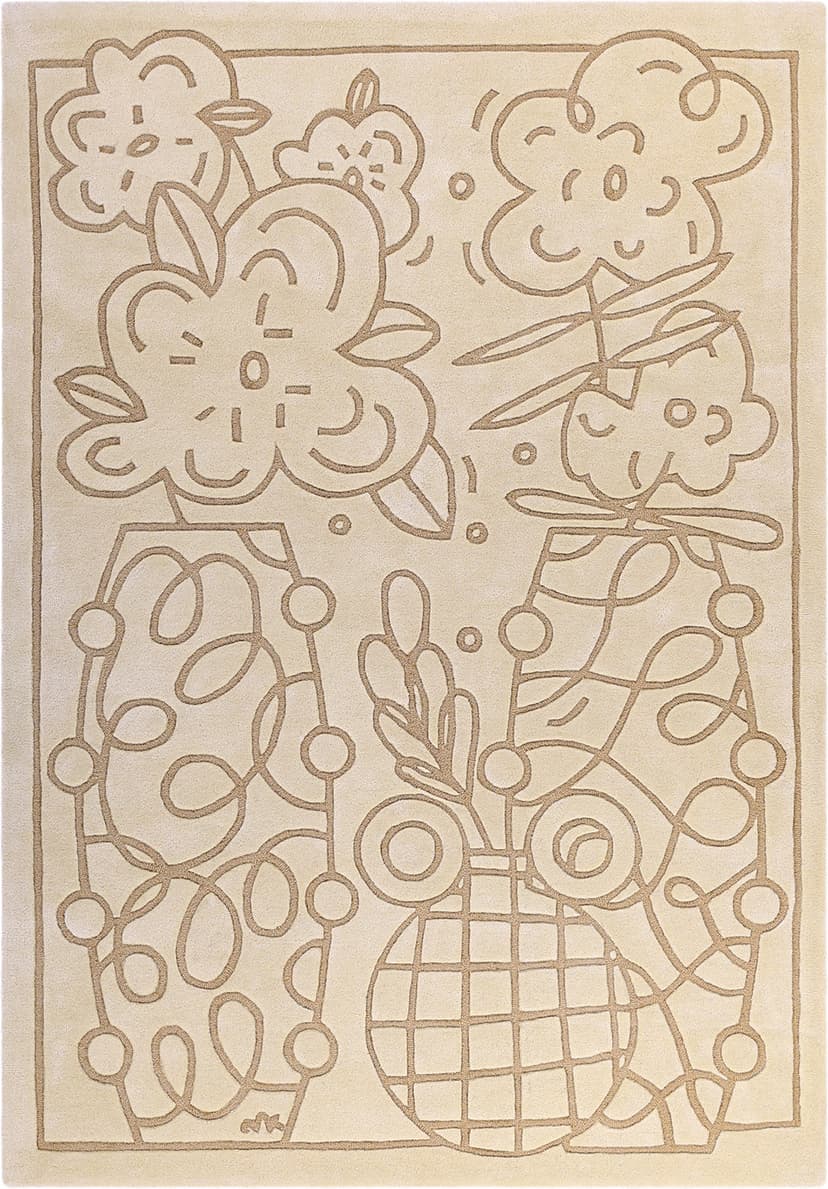 Dywan Florence Ecru, 160x230 cm, proj. M. Konopacka, wełna, Carpets & More