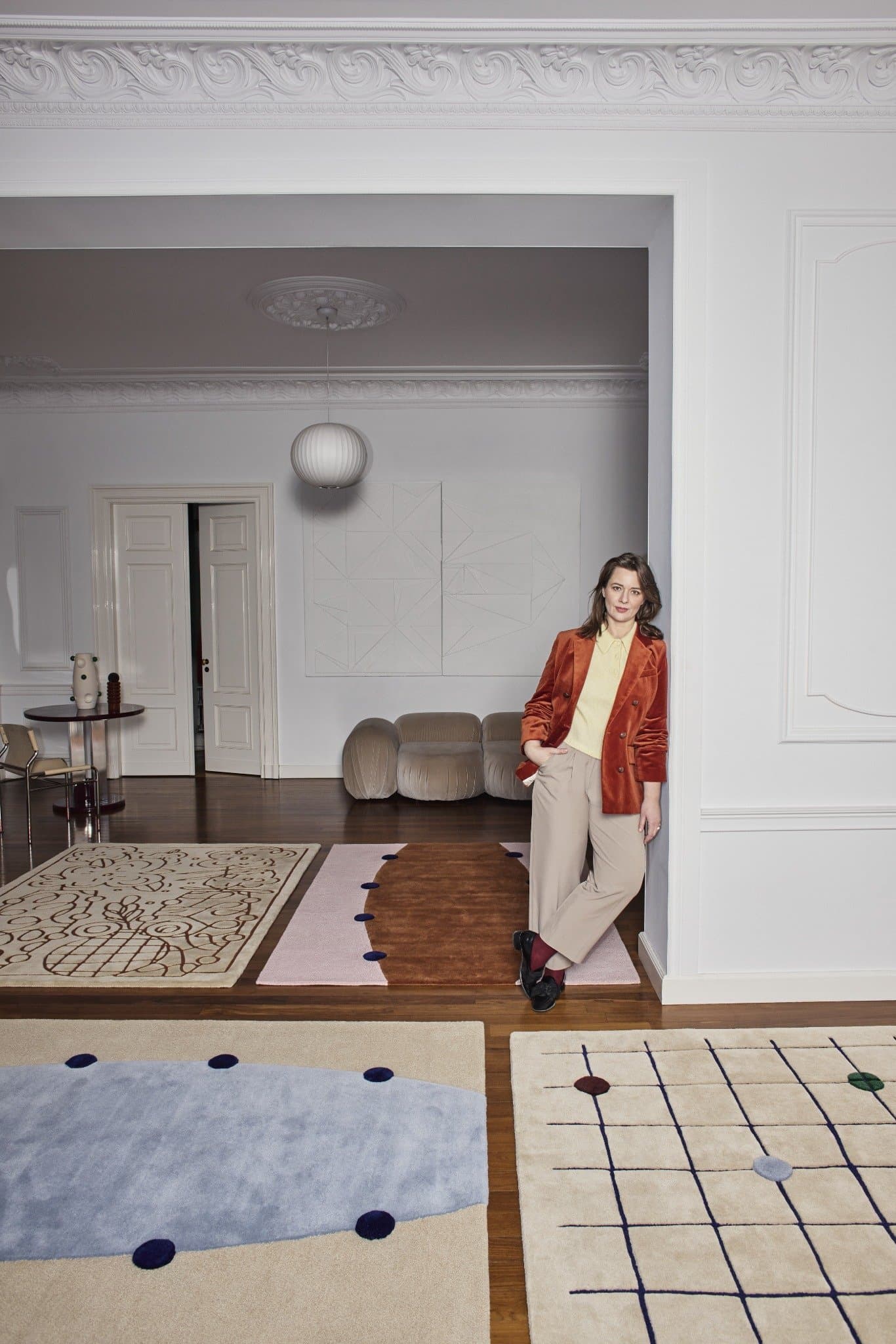 Dywan Oslo 200x300 cm, proj. M. Konopacka, wełna, Carpets & More - 243205