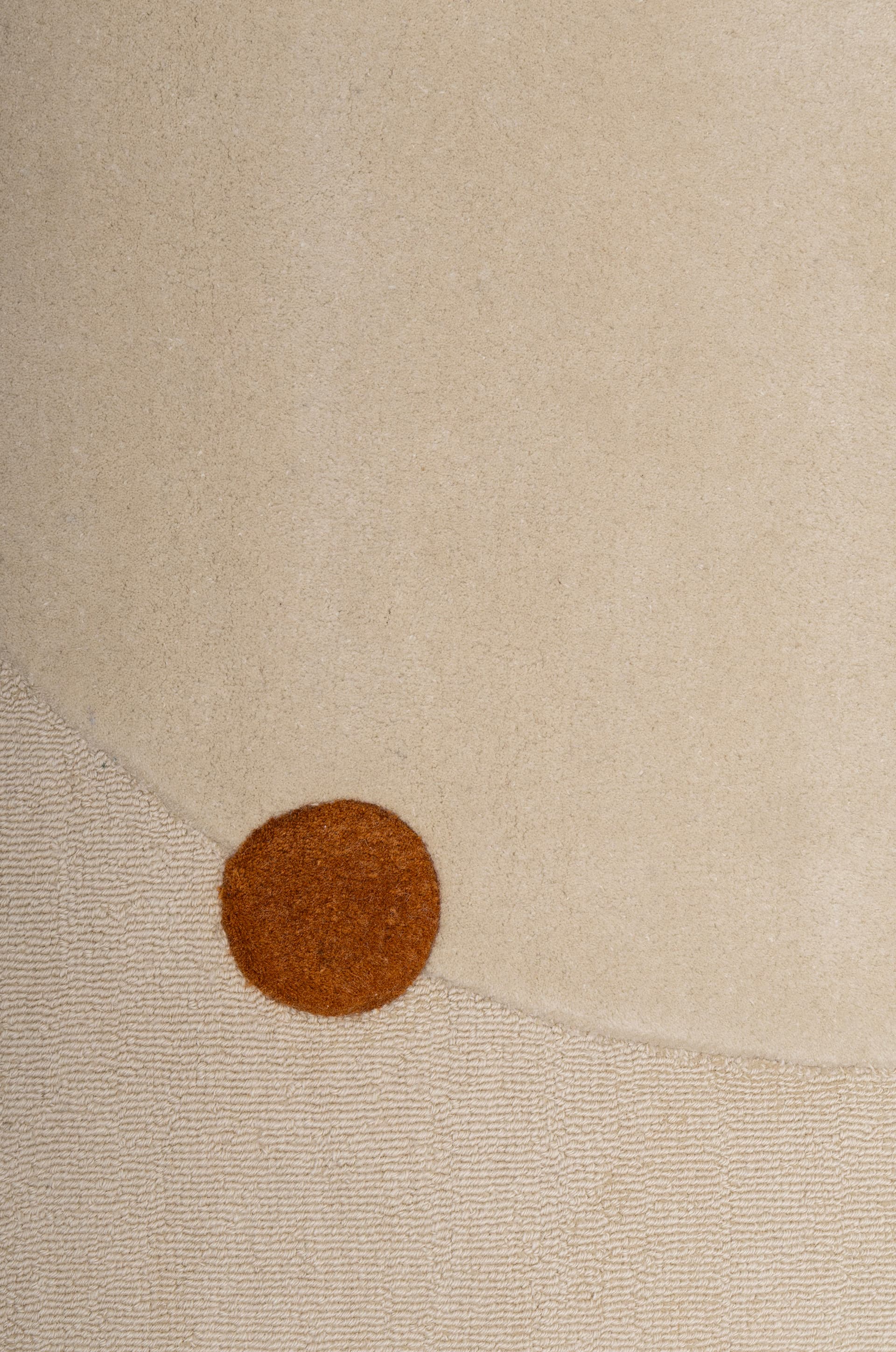 Dywan Gdynia Terracotta 160x230 cm, proj. M. Konopacka, wełna, Carpets & More - 229478