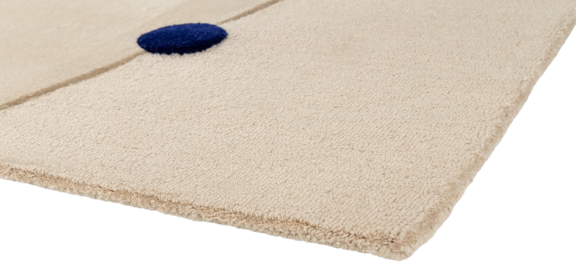 Dywan Rome Cobalt 160x230 cm, proj. M. Konopacka, wełna, Carpets & More - 229522