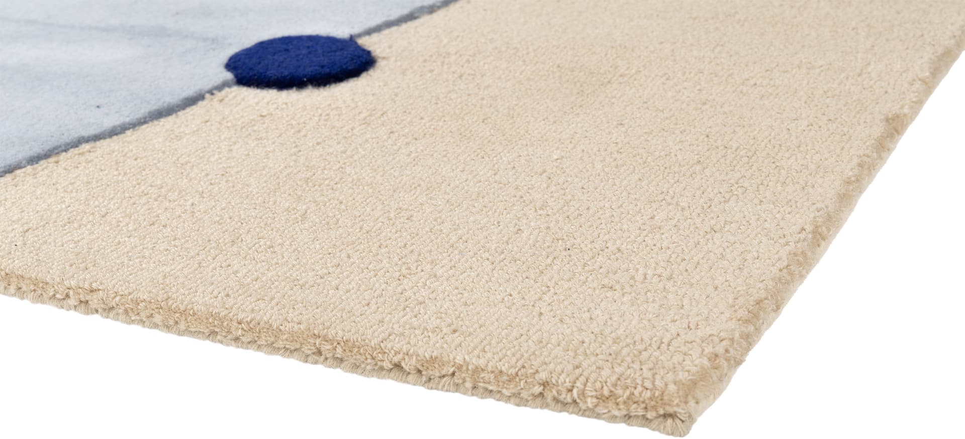 Dywan Rome Blue 160x230 cm, proj. M. Konopacka, wełna, Carpets & More - 229552