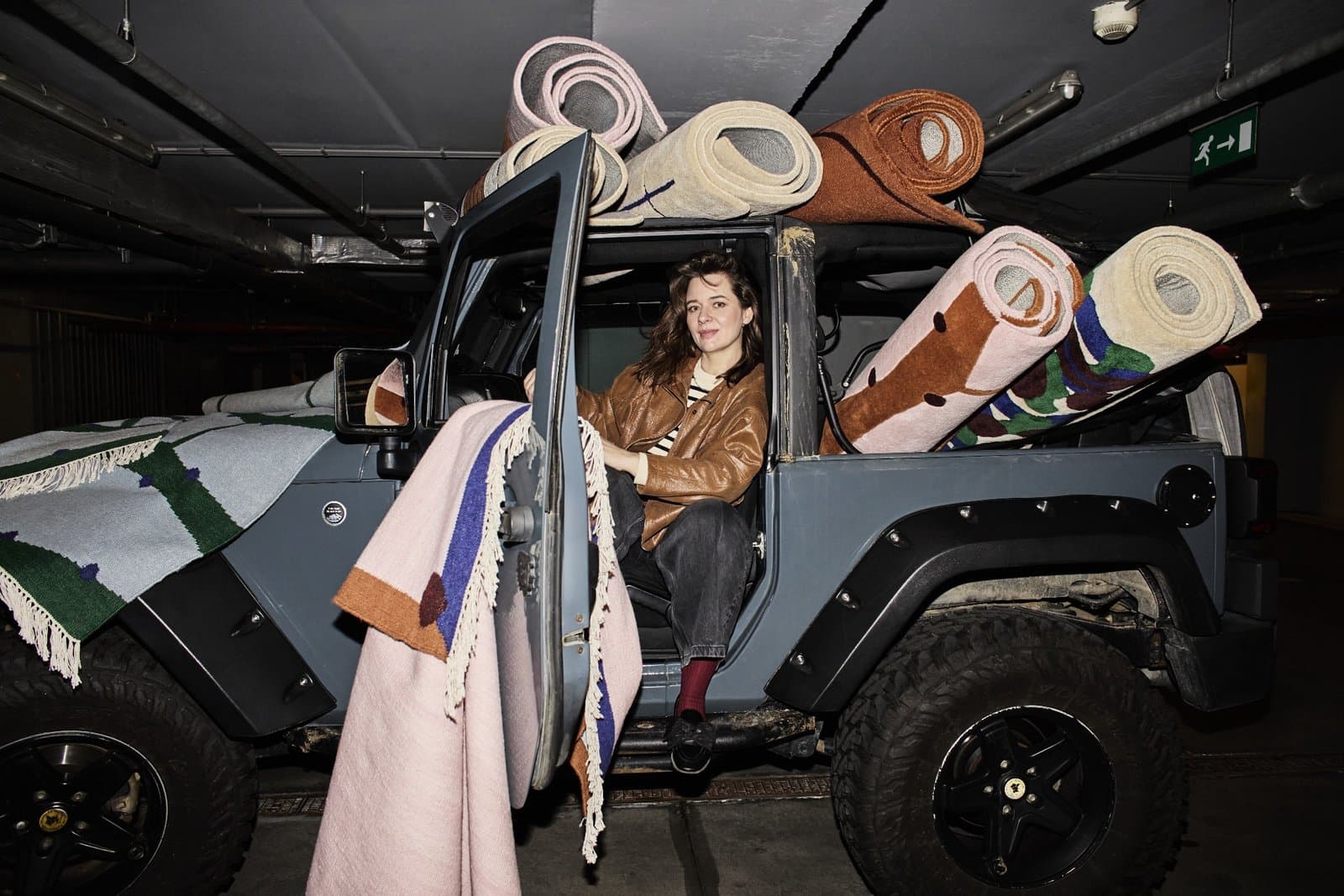 Dywan Warszawa 240x340 cm, proj. M. Konopacka, wełna, Carpets & More - 243047