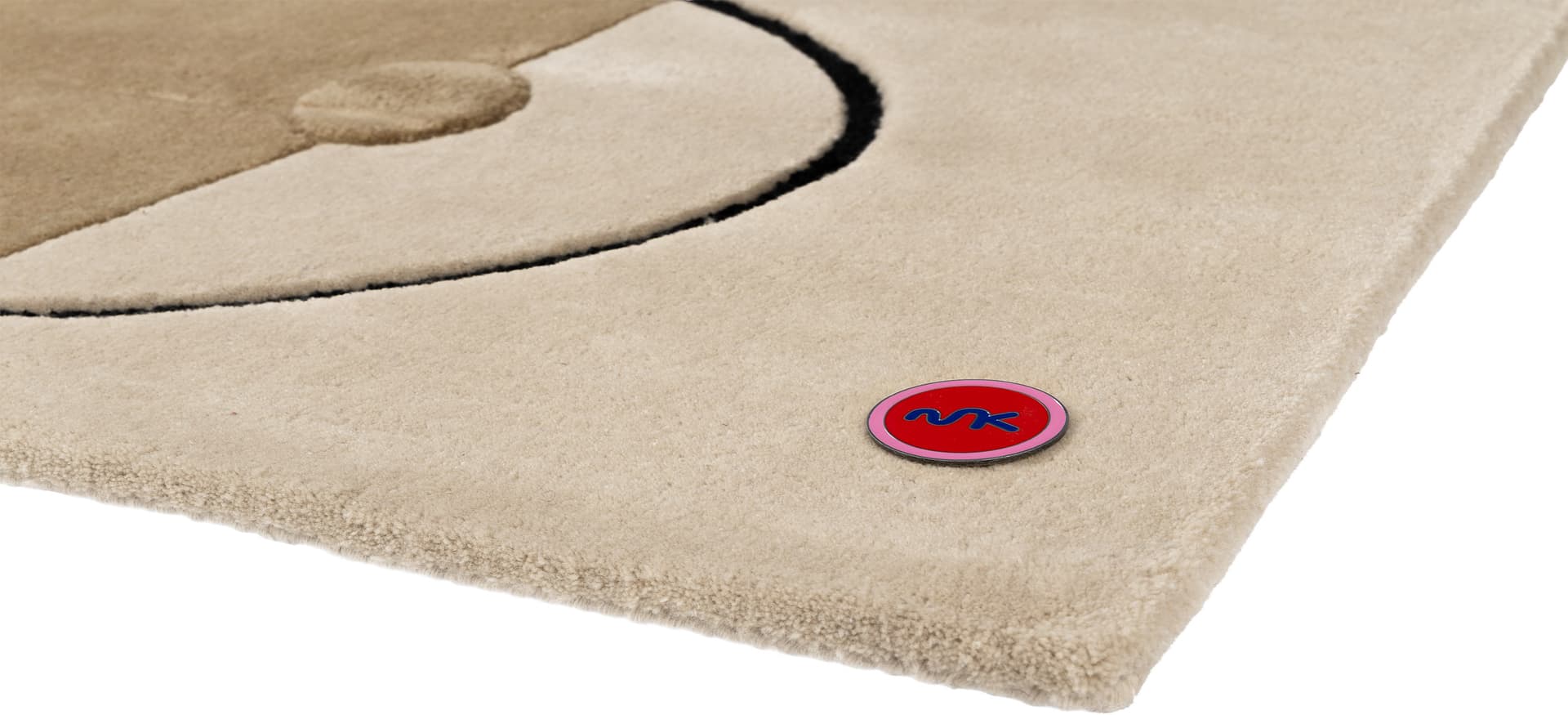 Dywan Marseille Black 240x340 cm, proj. M. Konopacka, wełna, Carpets & More - 229718