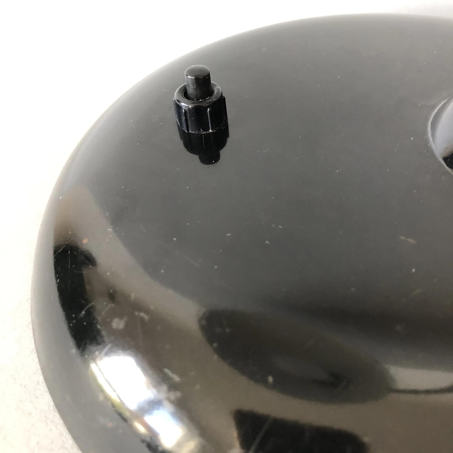 Lampa biurkowa Kaiser Idell 6556, stal czarna, proj. C. Dell, dla Fritz Hansen, Niemcy, lata 60. - 17744