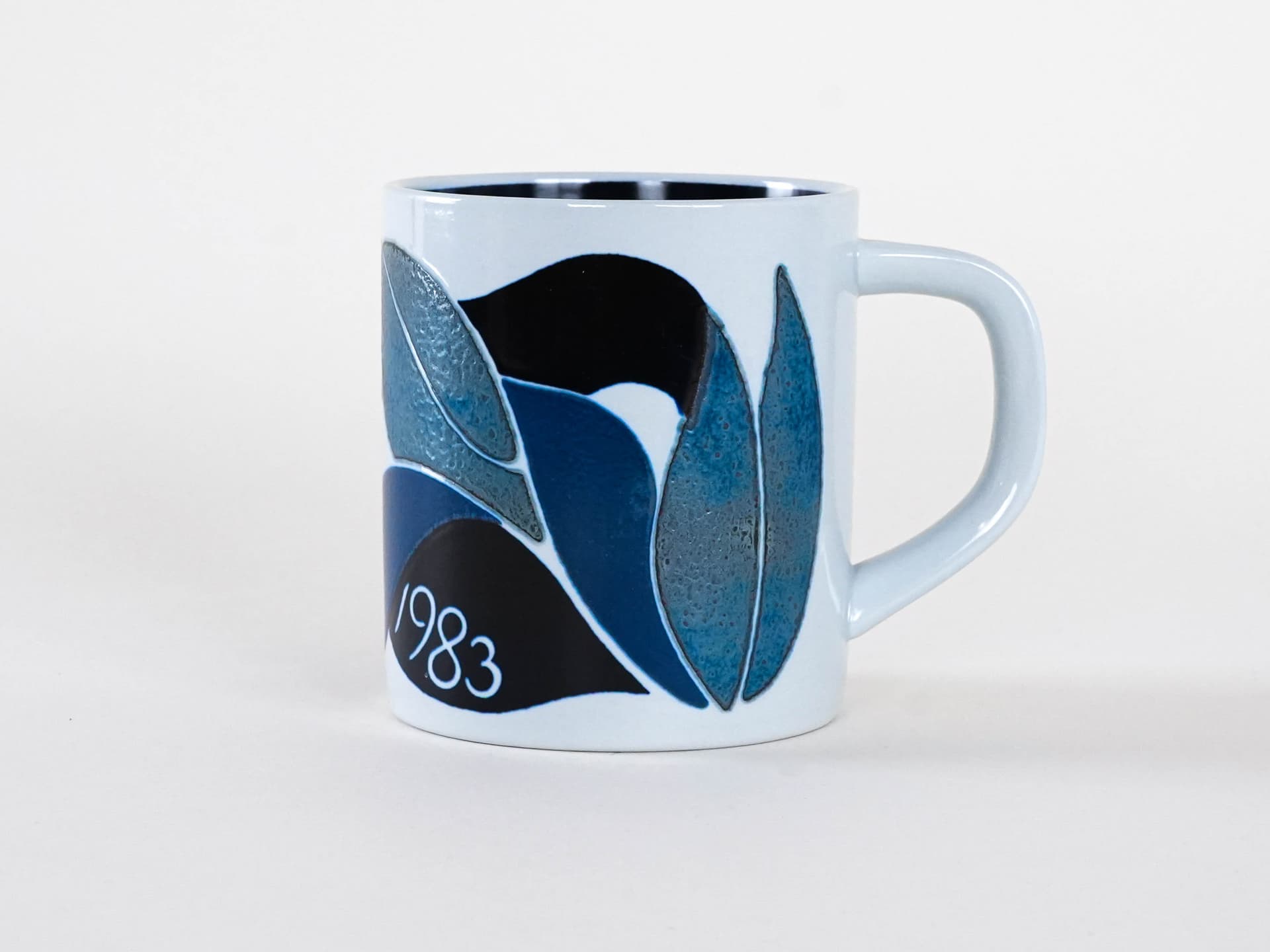 Kubek, porcelana niebieska, proj. M. Andersen, Royal Copenhagen, Dania, lata 80. - 230272