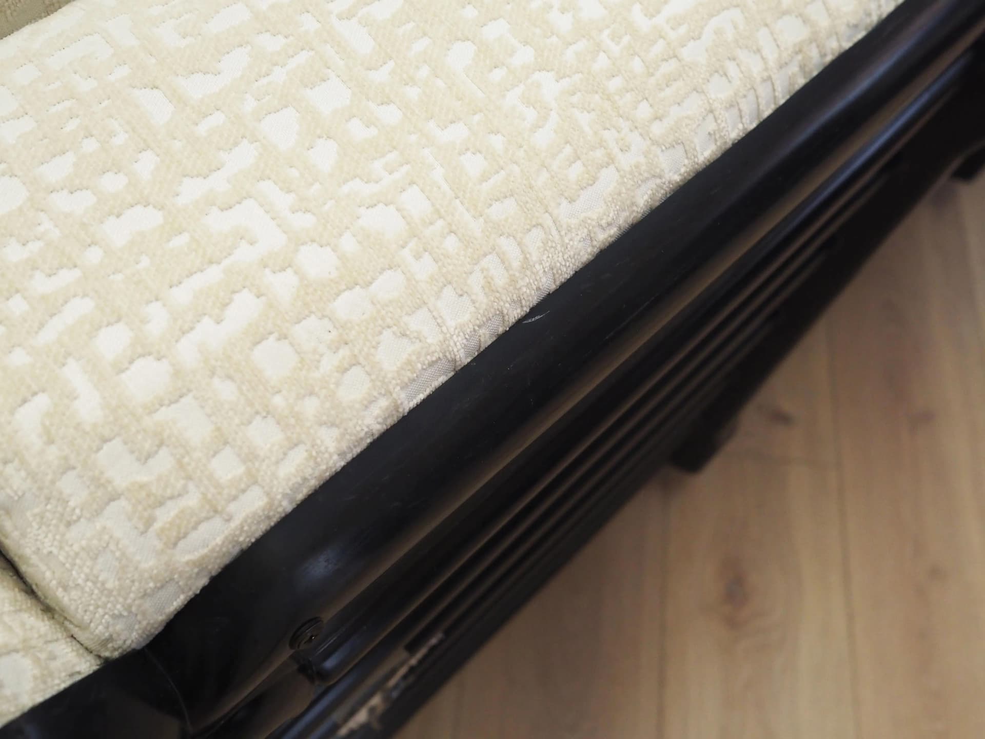 Sofa Piumotto, white fabric, by A. Arrigoni, Busnelli, Italy, 1970s. - 17584