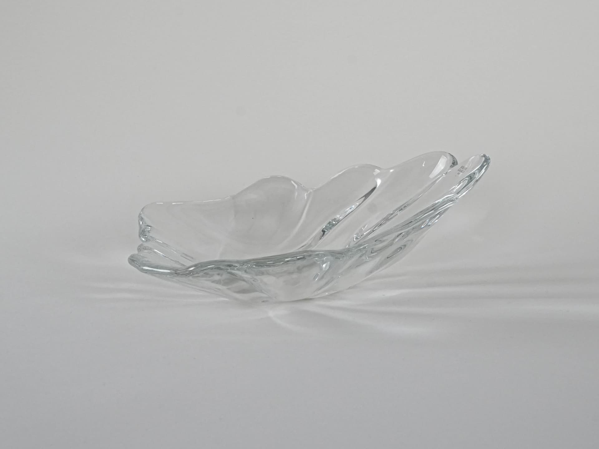 Patera, szkło transparentne, Holmegaard, Dania, lata 70. - 230363