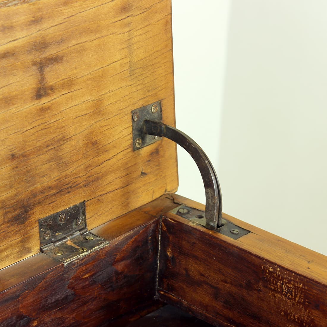 Sekretarzyk Art Deco, brązowy, dąb, Czechosłowacja, lata 20. - 230419