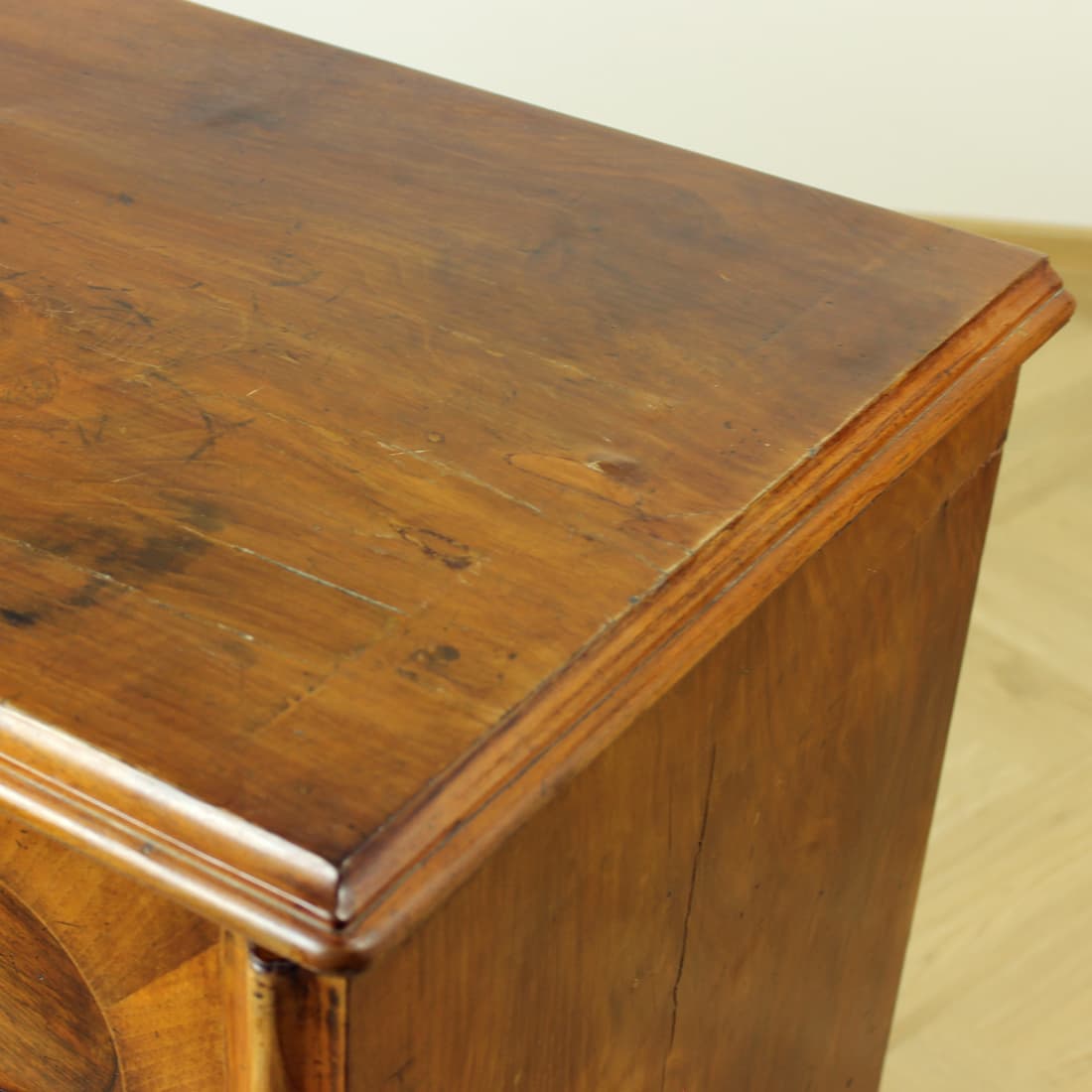 Sekretarzyk Art Deco, brązowy, dąb, Czechosłowacja, lata 20. - 230431