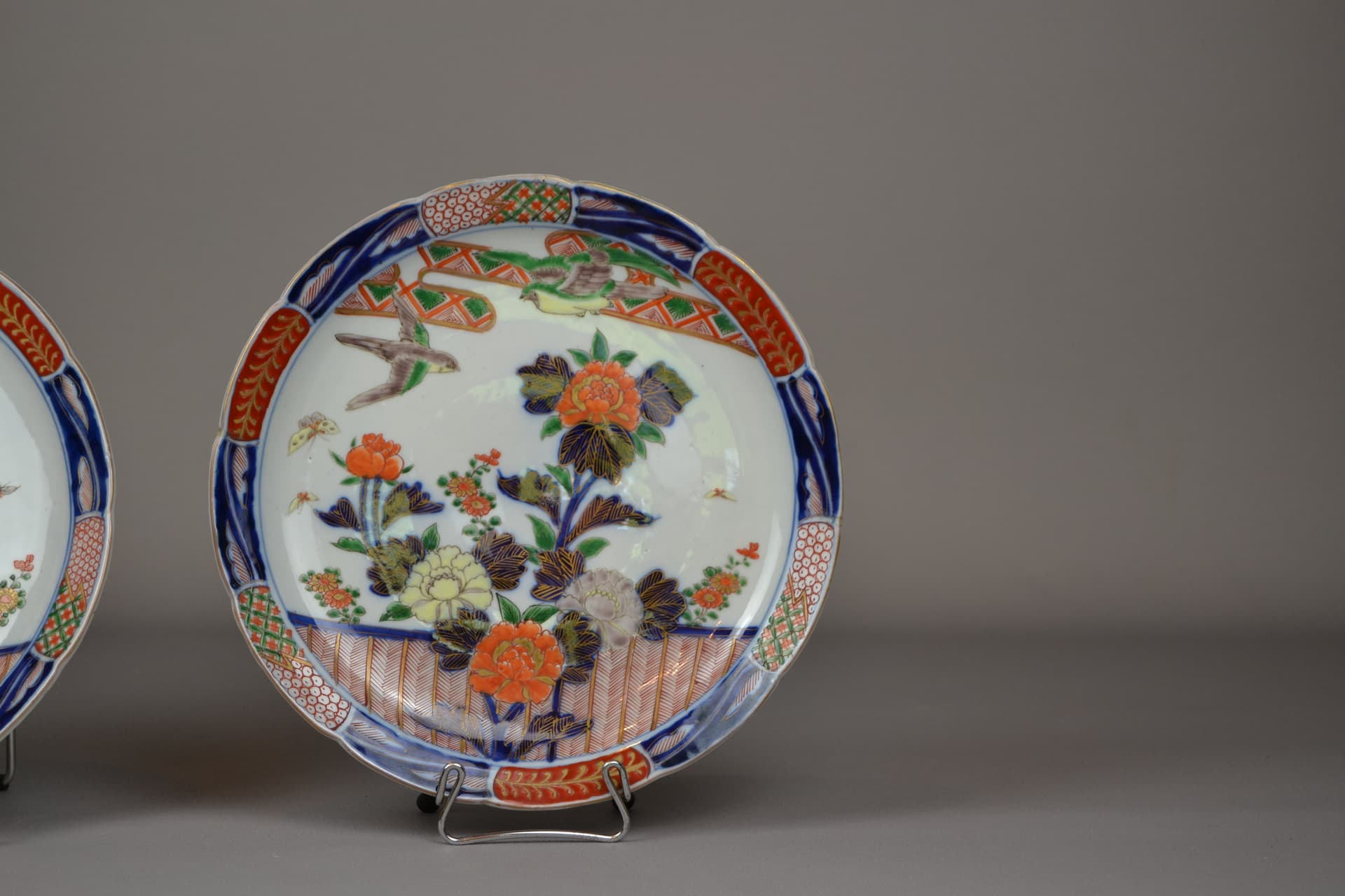 Set of Imari plates, multicolor porcelain, Japan, 19th c. - 1689