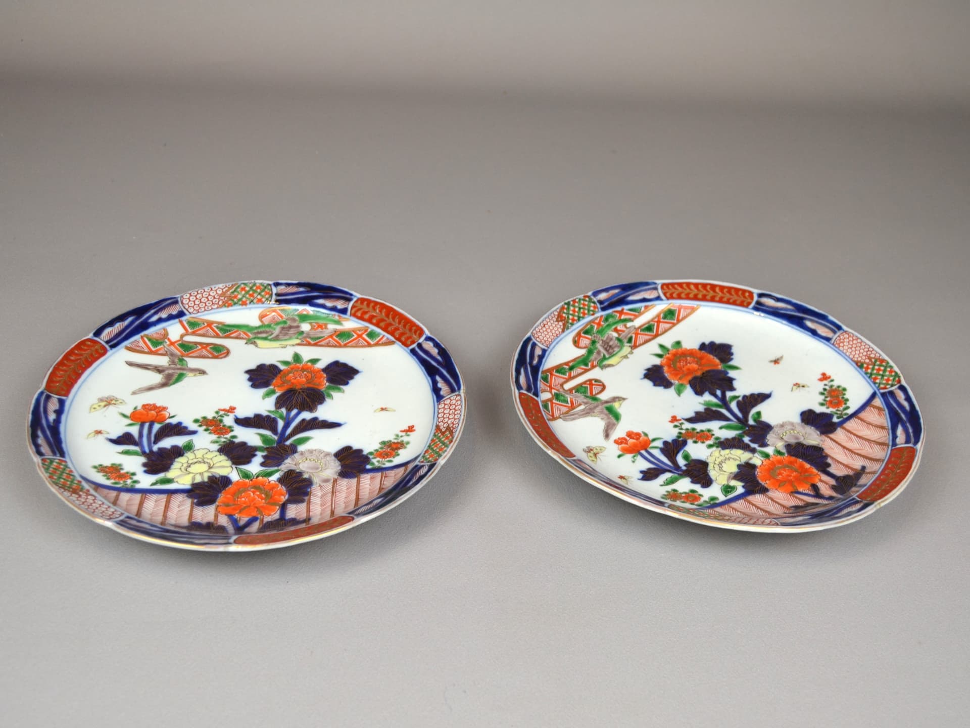 Set of Imari plates, multicolor porcelain, Japan, 19th c. - 1682