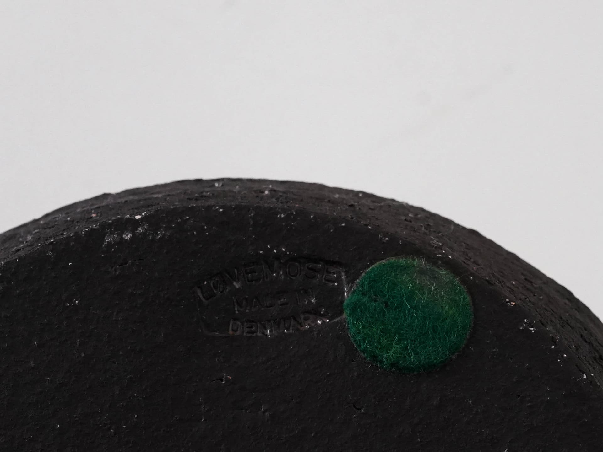 Wazon, brązowy, ceramika, Løvemose, Dania, lata 60. - 230488