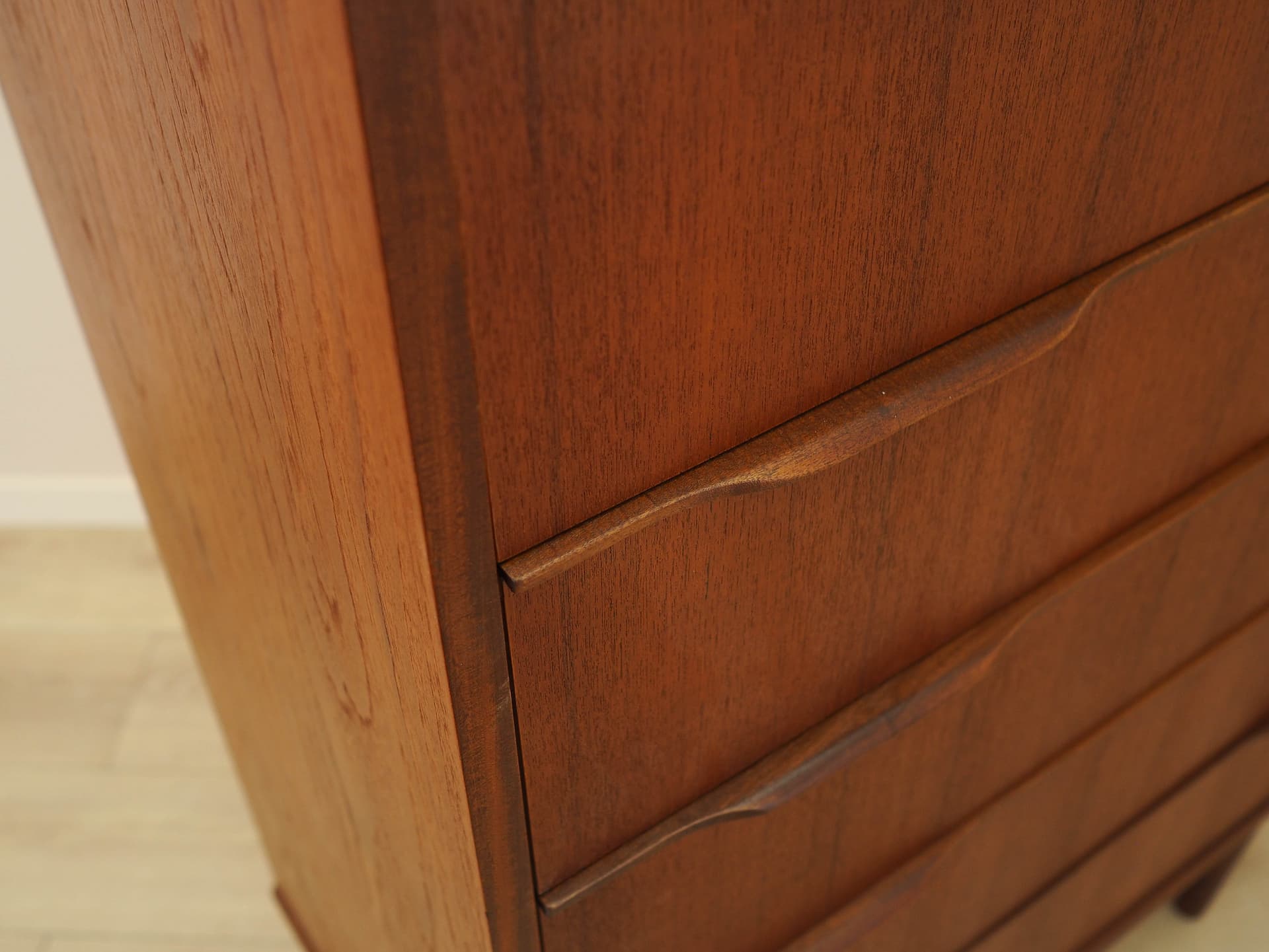 Komoda, tek brązowy, Dania, lata 70. - 230595