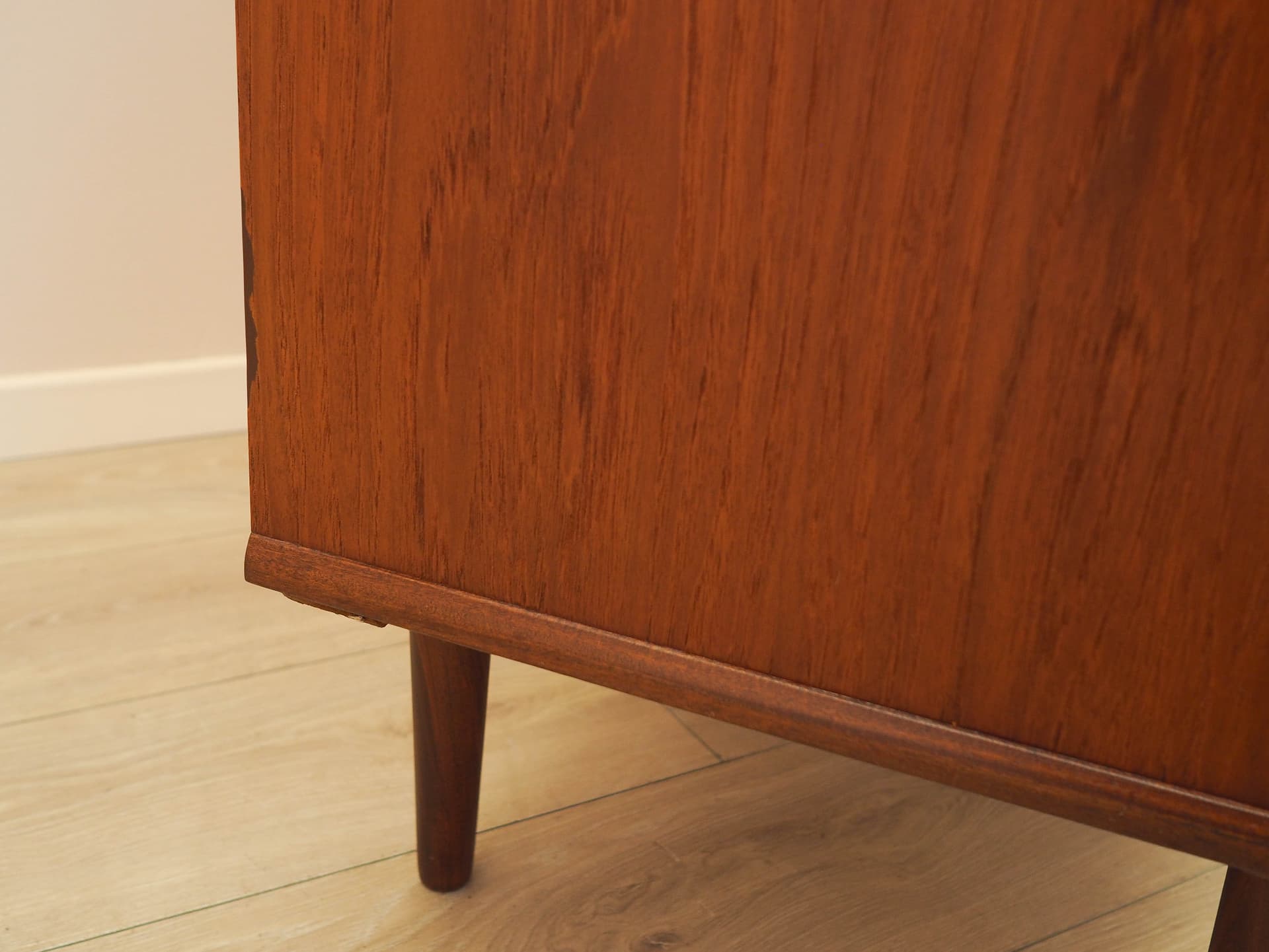 Komoda, tek brązowy, Dania, lata 70. - 230596