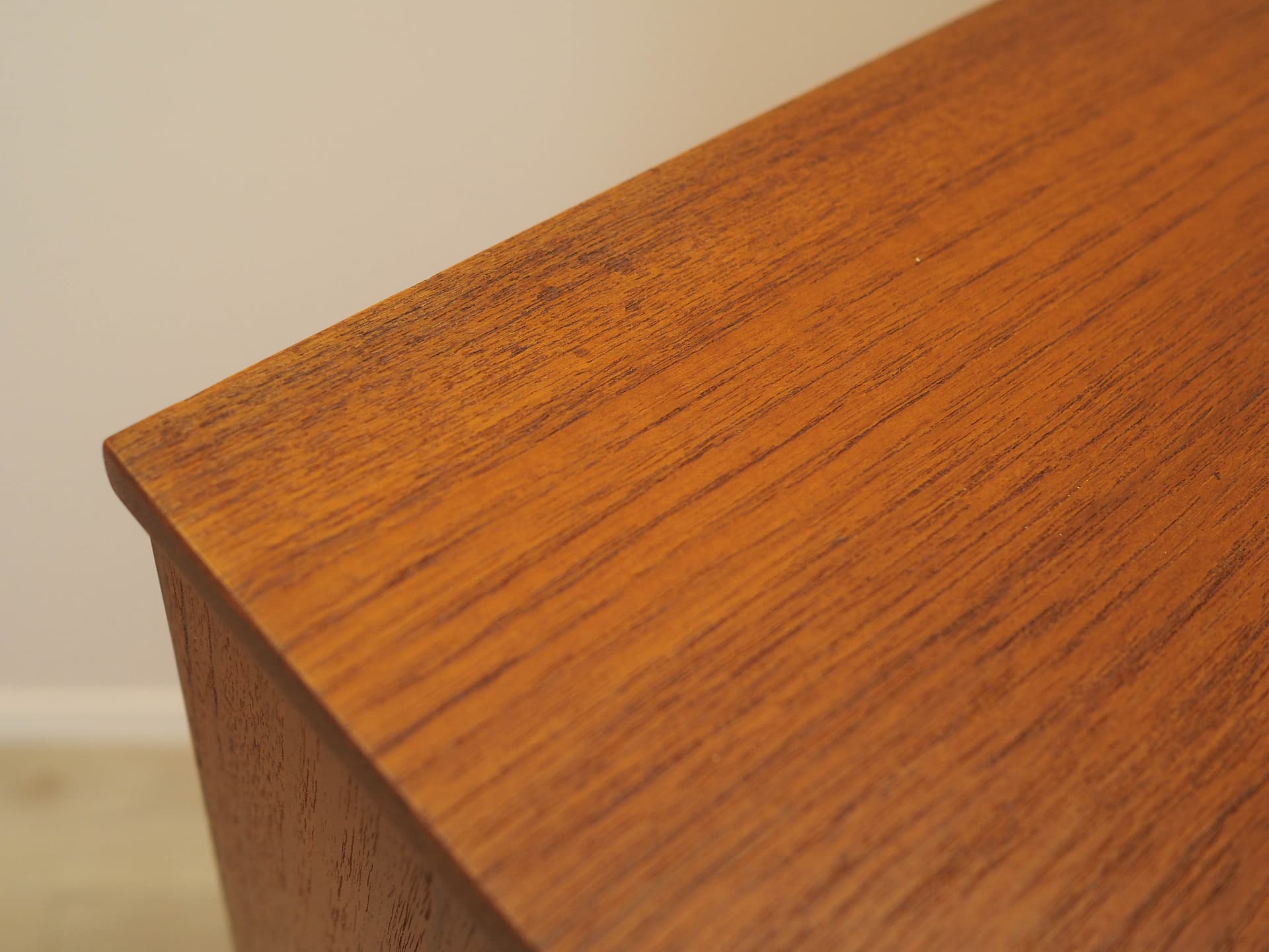 Komoda, tek brązowy, Dania, lata 70. - 230591