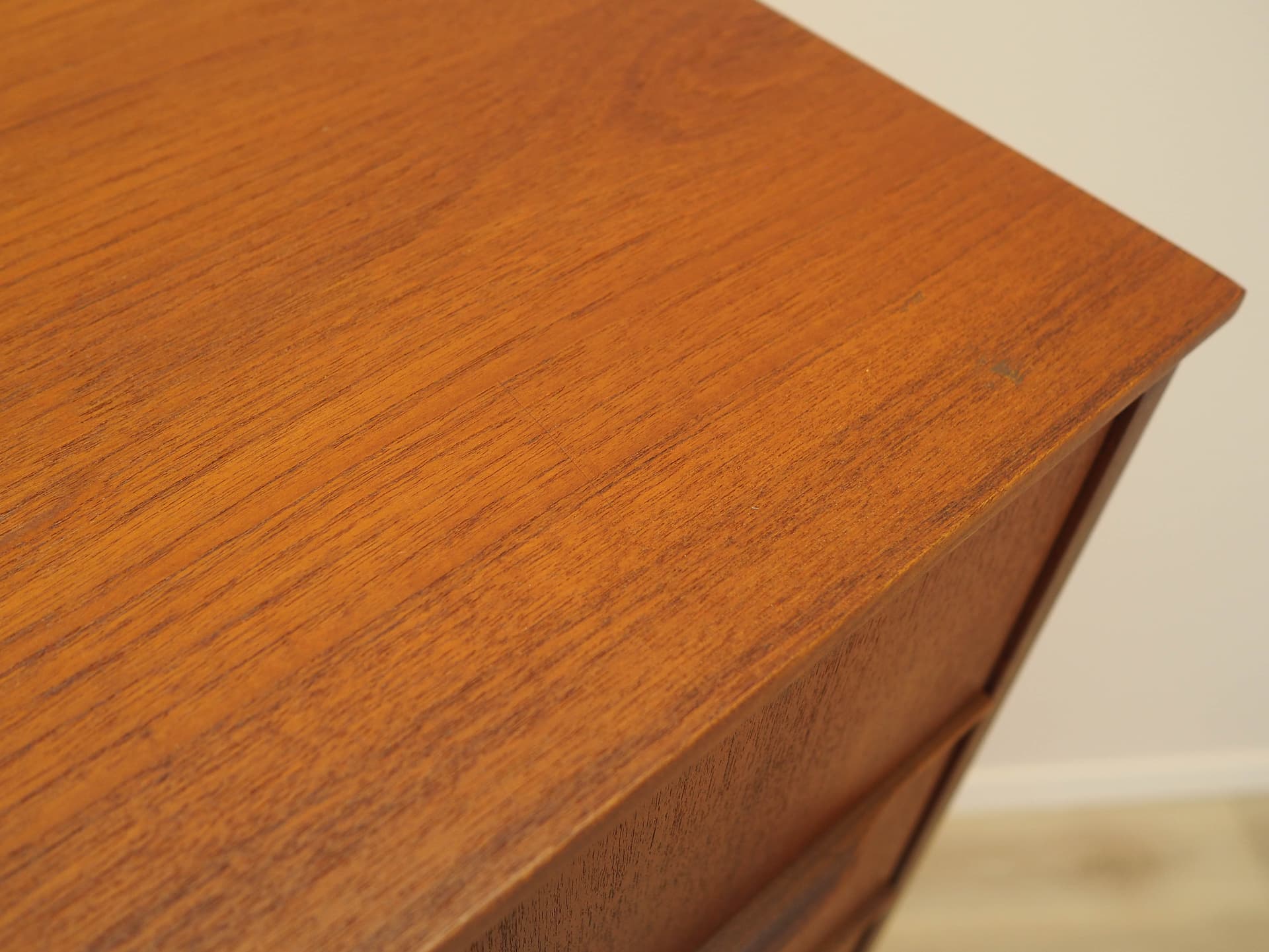 Komoda, tek brązowy, Dania, lata 70. - 230594