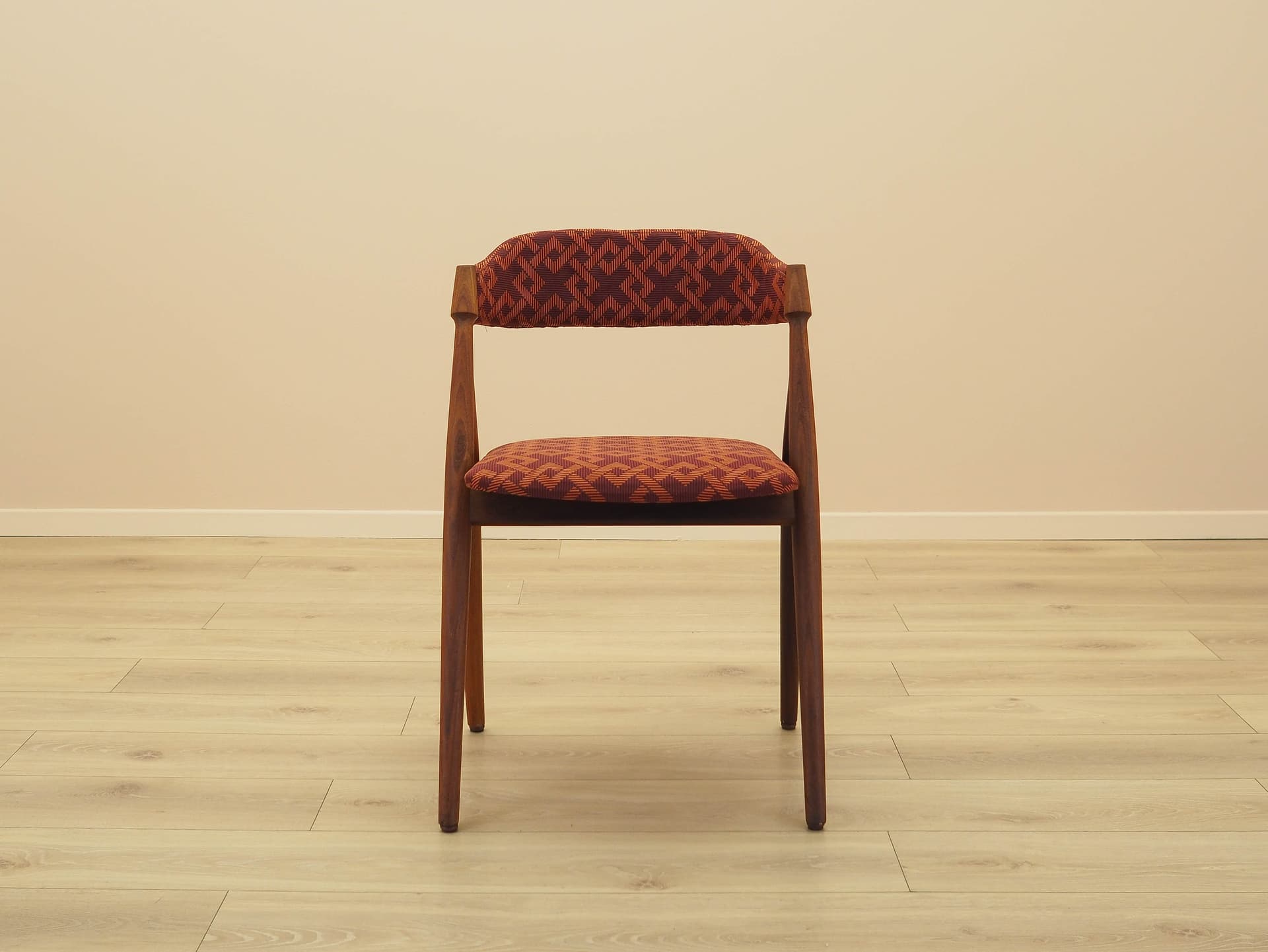 Krzesło, multikolor, teak, tkanina, Dania, lata 60. - 230656