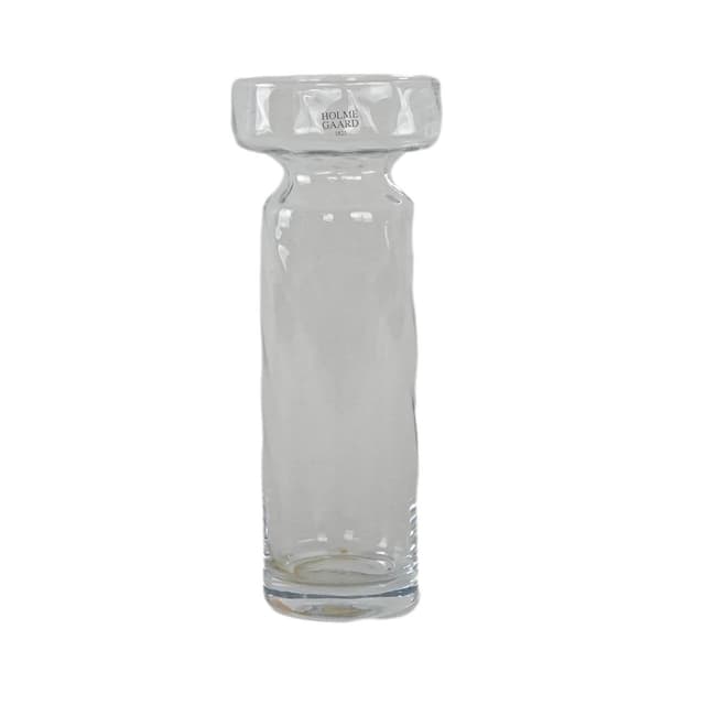 Wazon, szkło transparentne, Holmegaard, Dania, lata 70. - WYMIARY