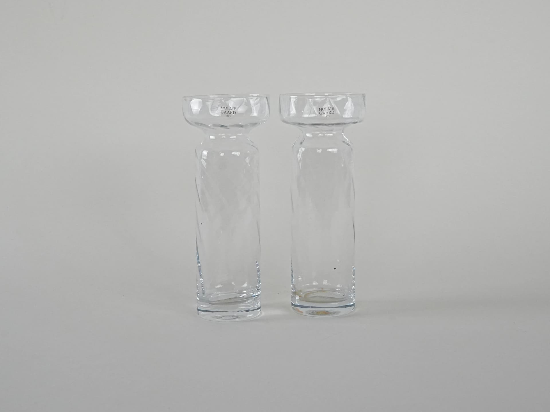 Wazon, transparentne szkło, Holmegaard, Dania, lata 70. - 230744