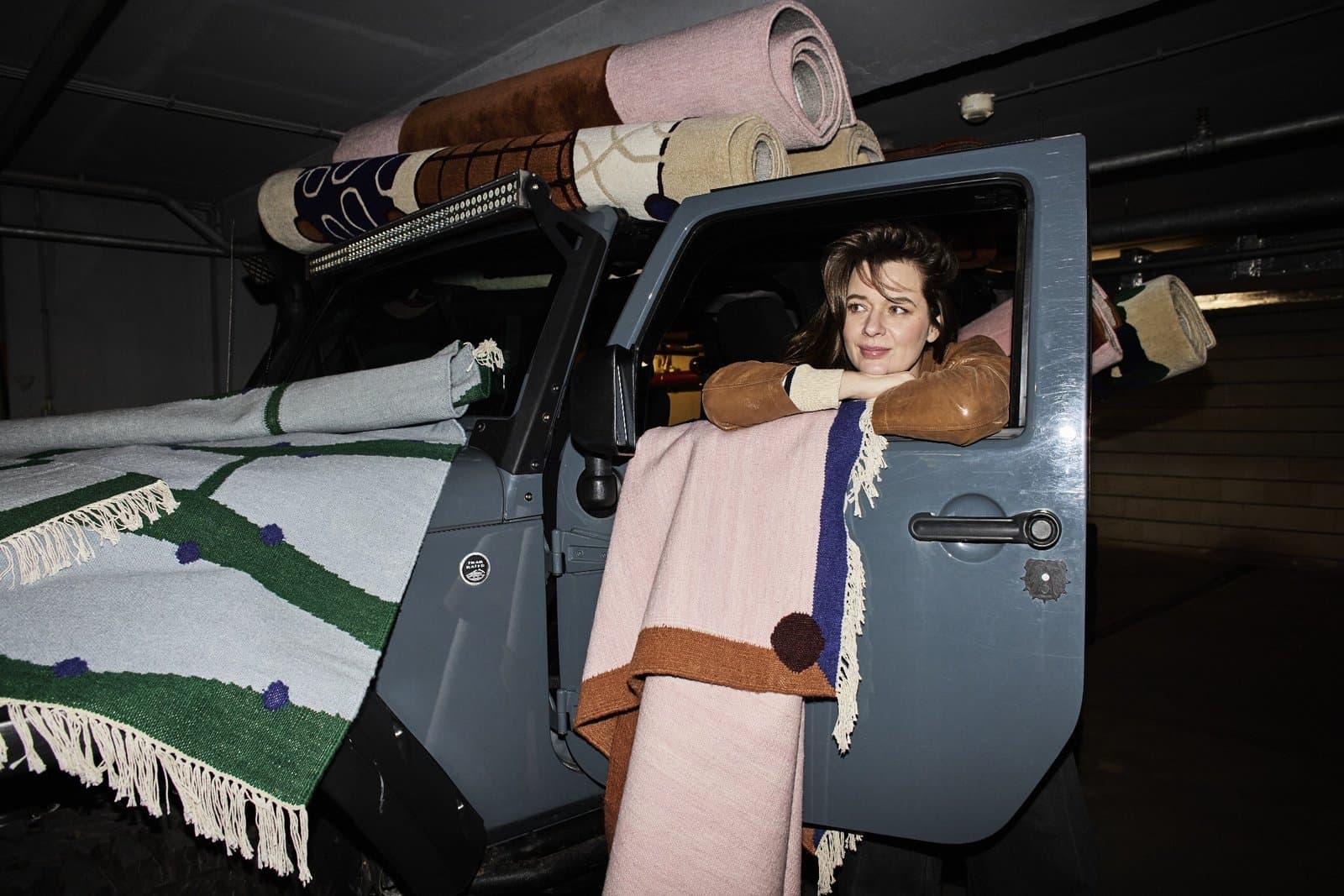 Dywan Berlin Terracotta 240x340 cm, proj. M. Konopacka, wełna, Carpets & More - 242960