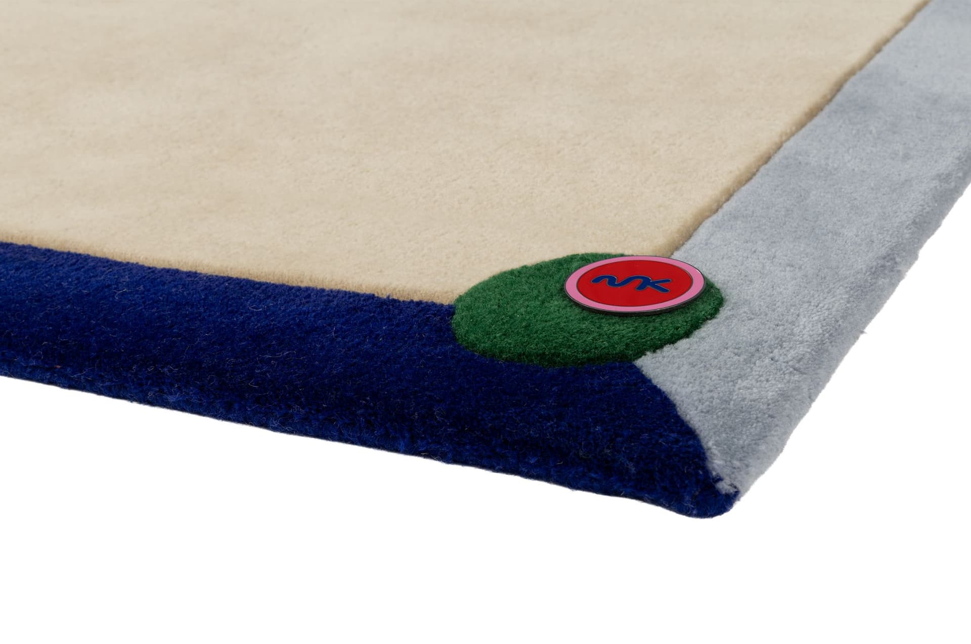 Dywan Berlin Cobalt 200x300 cm, proj. M. Konopacka, wełna, Carpets & More - 240131