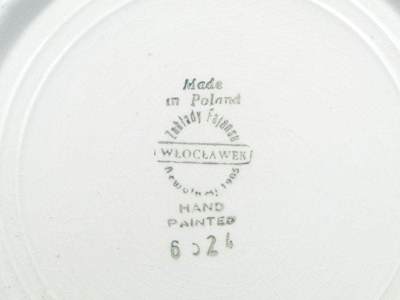 Patera dekoracyjna Kora, multikolor, ceramika, proj. E. Piwek-Białoborska, Włocławek, Polska, lata 60. - 230959