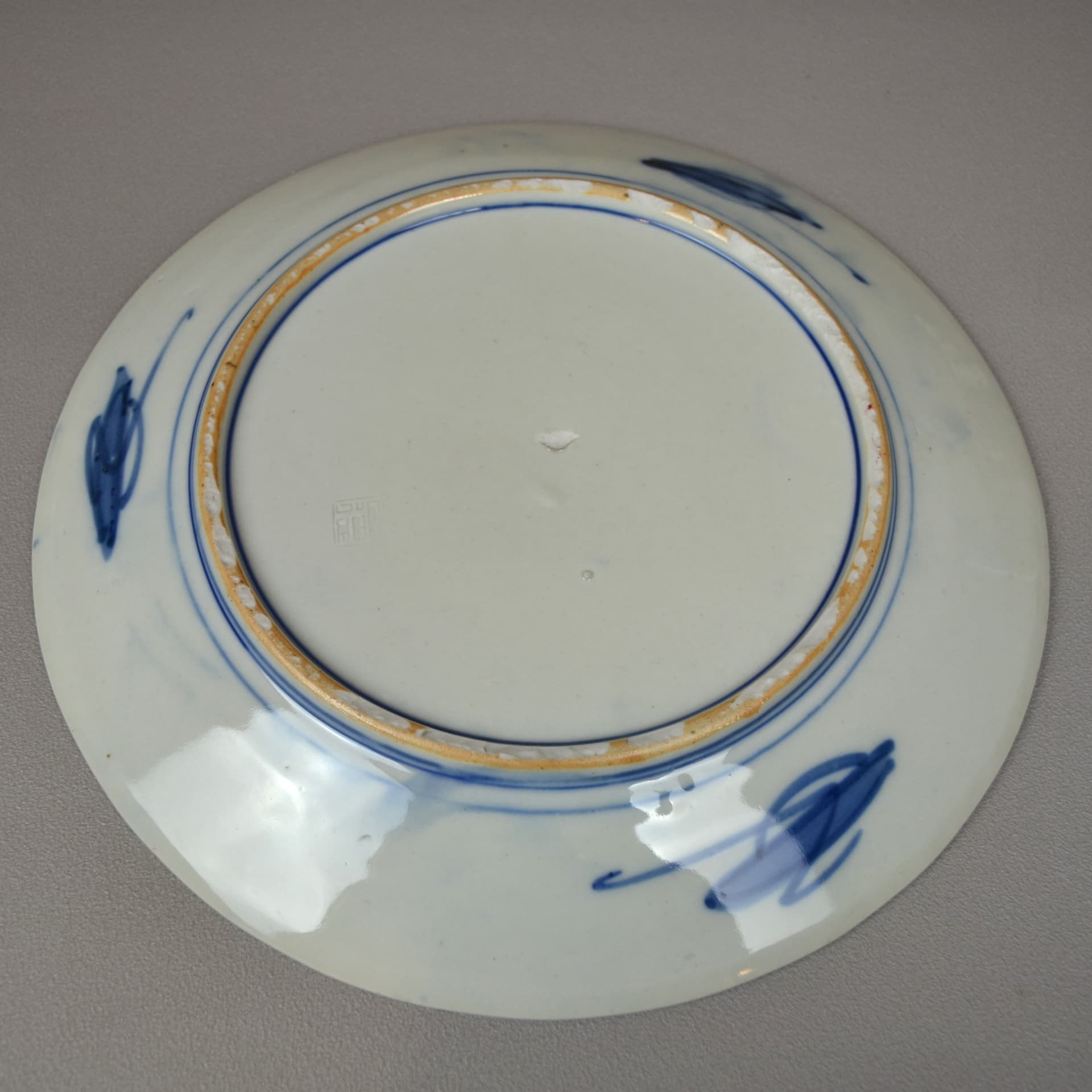 Talerz Imari, multikolor, porcelana, Japonia, XIX w. - 79393