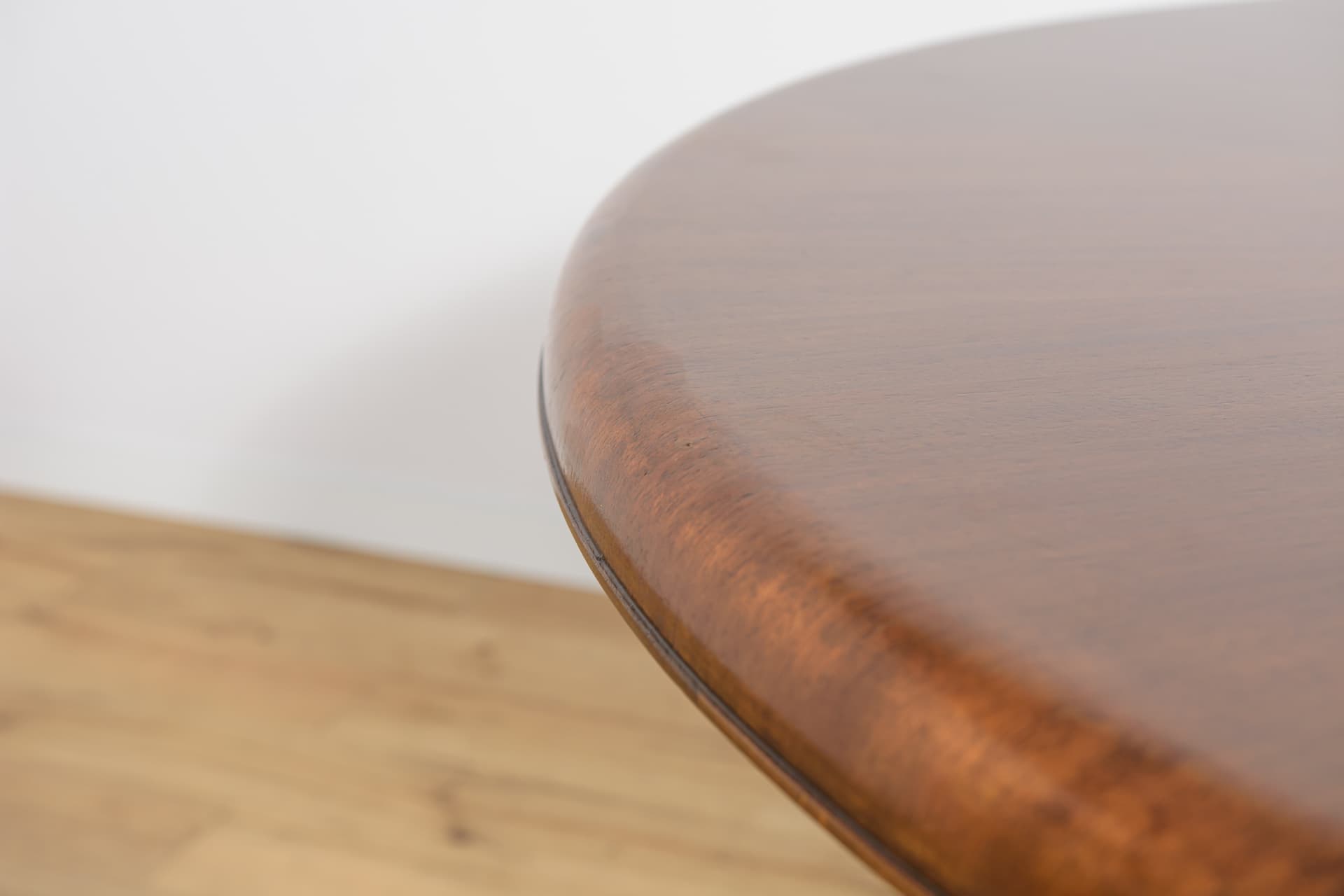 Stół rozkładany Art Deco, teak brązowy, Francja, lata 30. - 231887