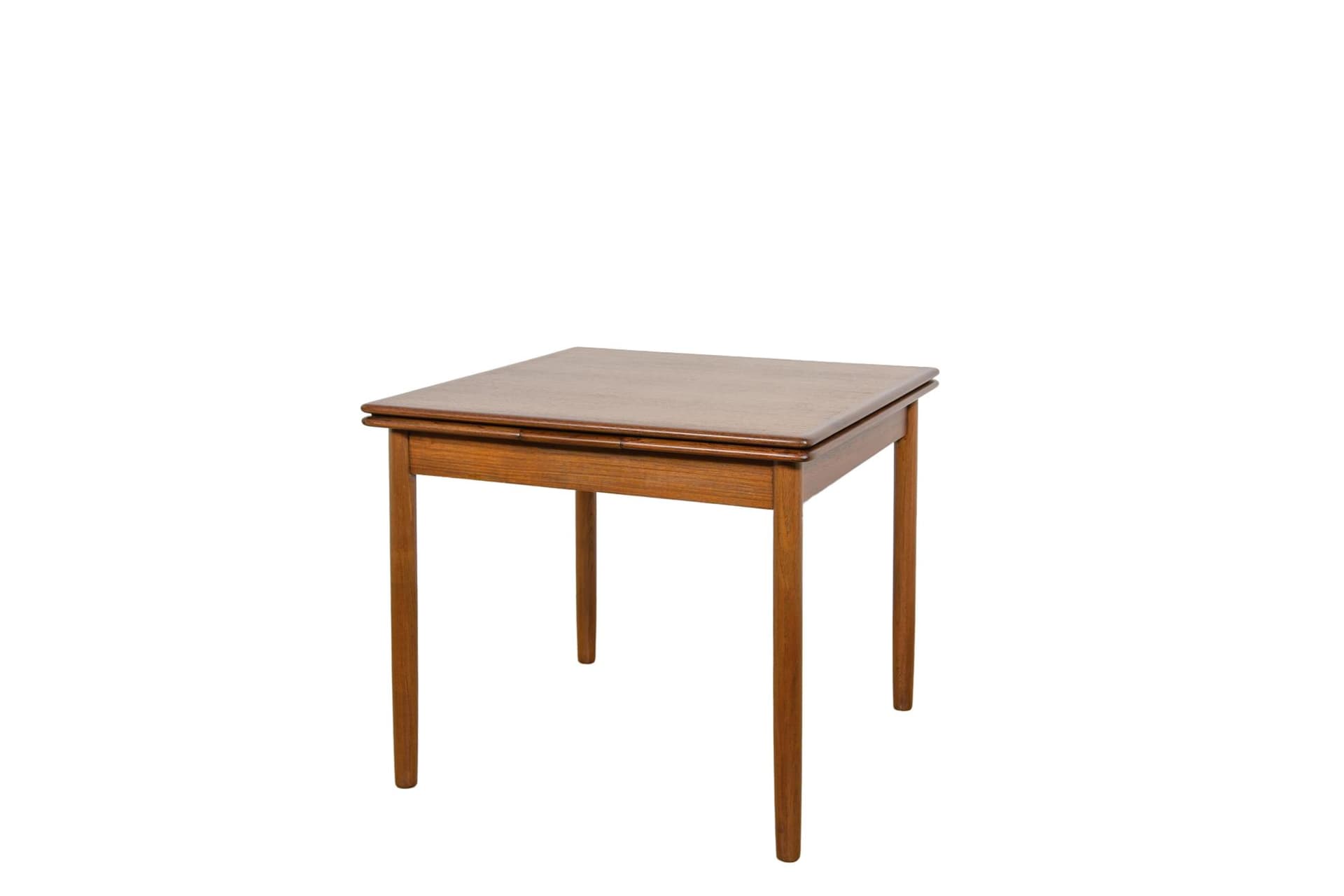 Stół rozkładany, teak brązowy, Dania, lata 60.