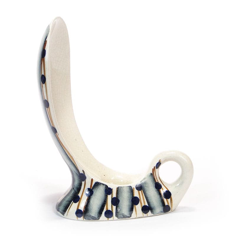 Kaganek Kobra, ceramika biała, proj. W. Płażewski, Włocławek, Polska, lata 60. - 232055