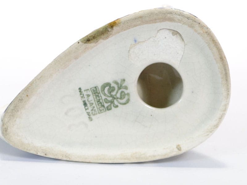 Kaganek Kobra, ceramika biała, proj. W. Płażewski, Włocławek, Polska, lata 60. - 232062