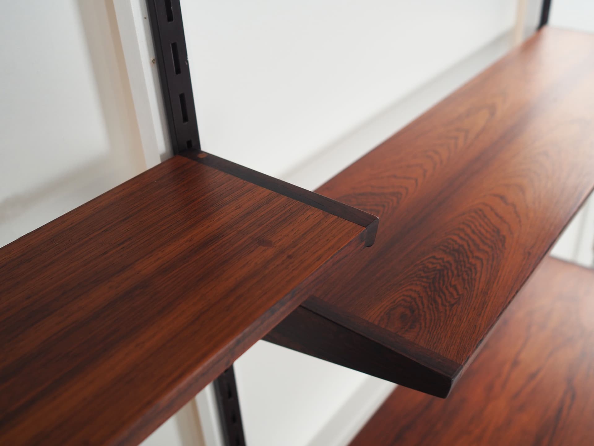 Regał systemowy, palisander oliwkowy, proj. K. Kristiansen, Dania, lata 60. - 77498