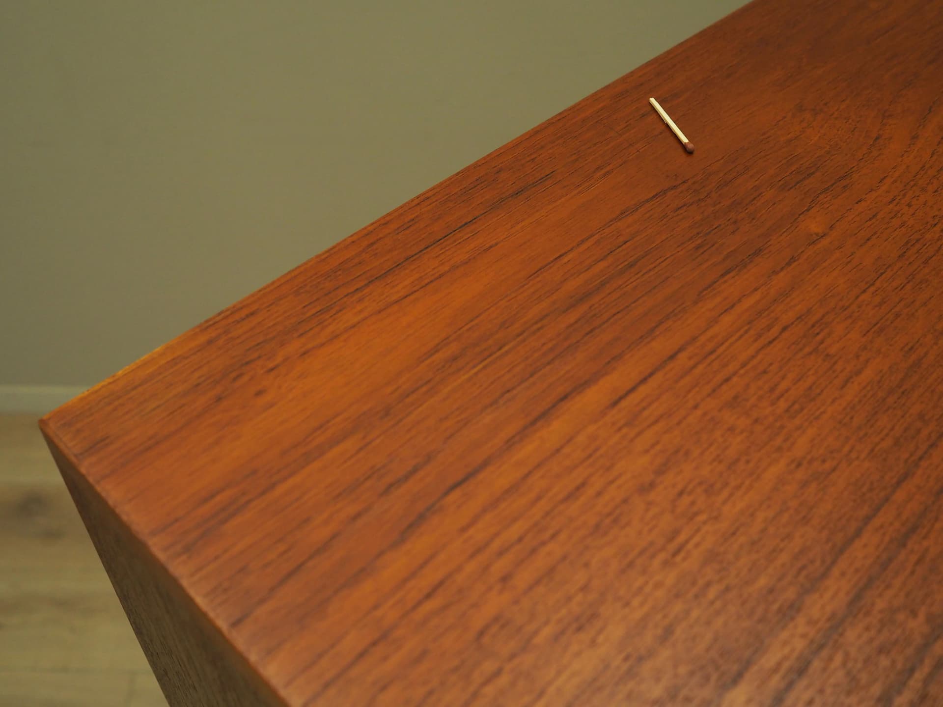 Regał, teak orange, proj. P. Løvig Nielsen, Dania, lata 70. - 17510