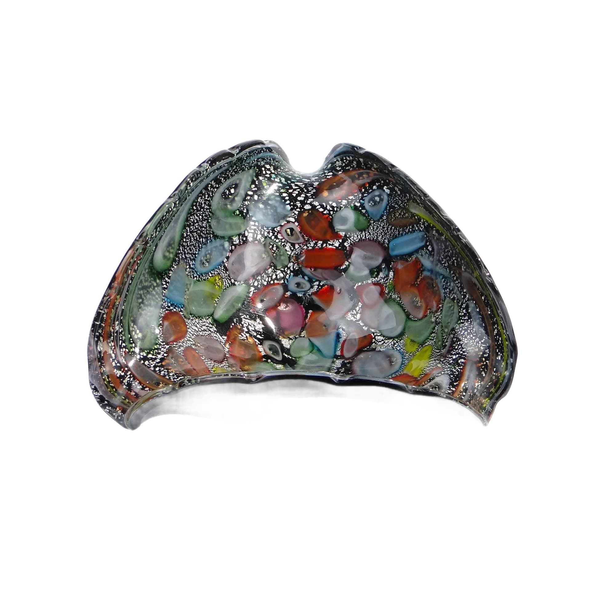 Patera, szkło multicolor, proj. E. Barovier, Barovier & Toso, Włochy, lata 30.