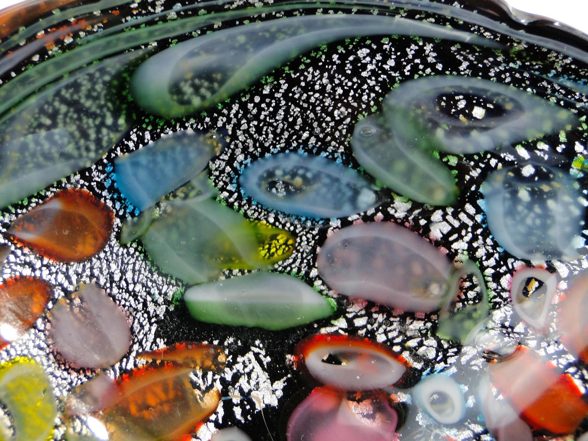 Patera, szkło multicolor, proj. E. Barovier, Barovier & Toso, Włochy, lata 30. - 17133