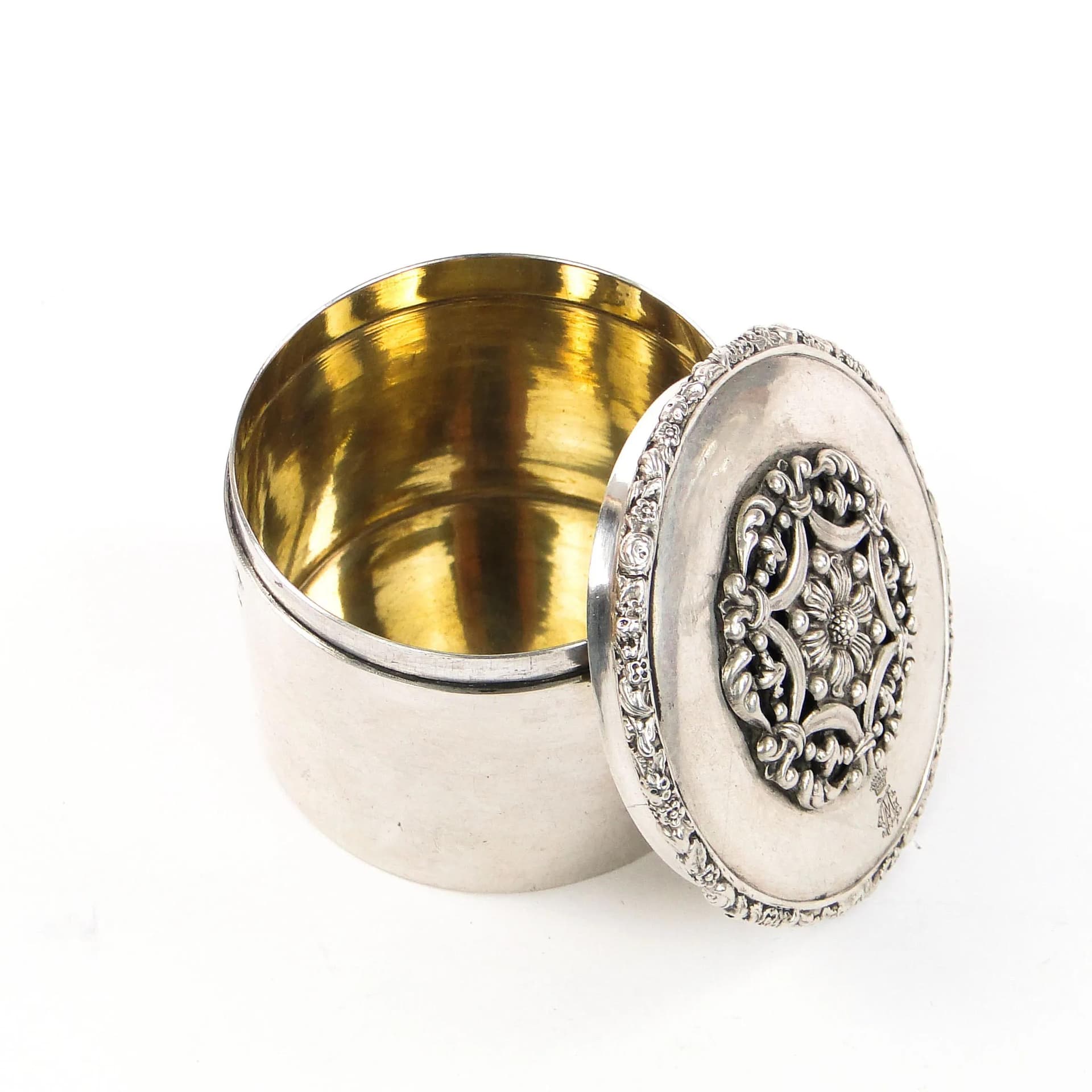 Neoclassical Decorative Container, Silver, Austria, 19th c. - 17814