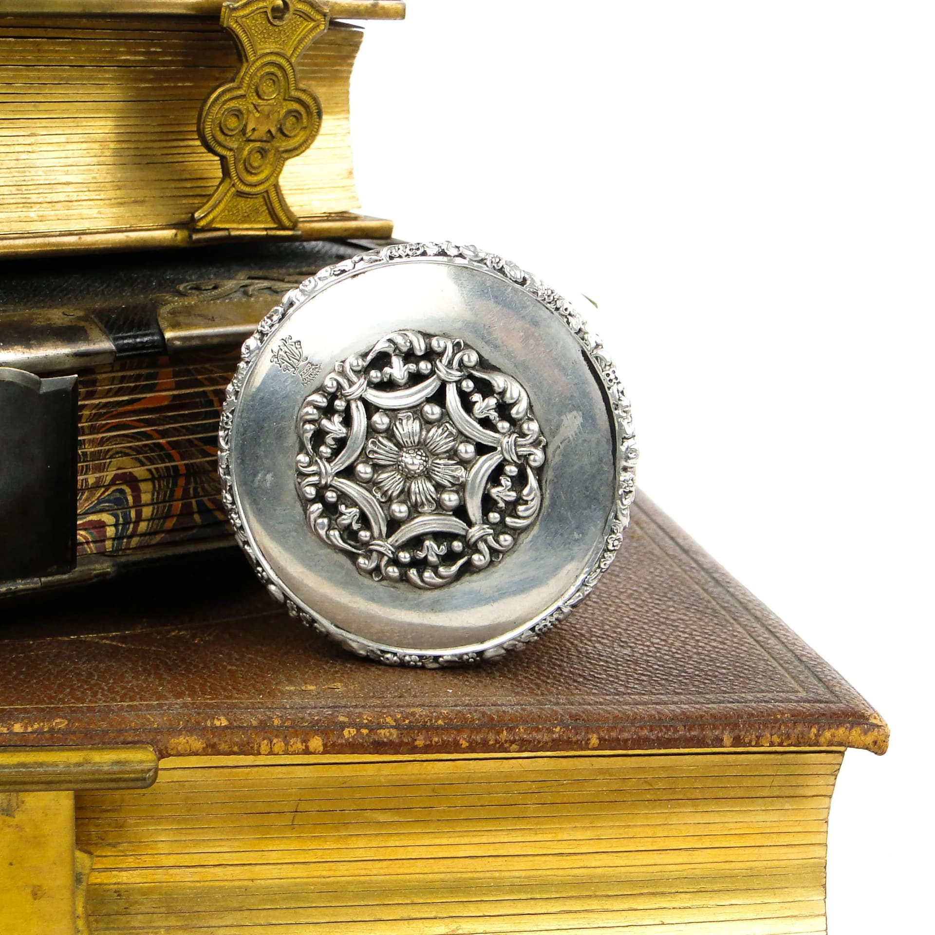 Neoclassical Decorative Container, Silver, Austria, 19th c. - 17819