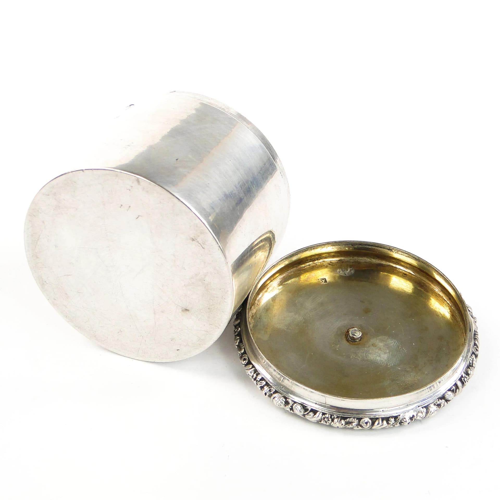 Neoclassical Decorative Container, Silver, Austria, 19th c. - 17816