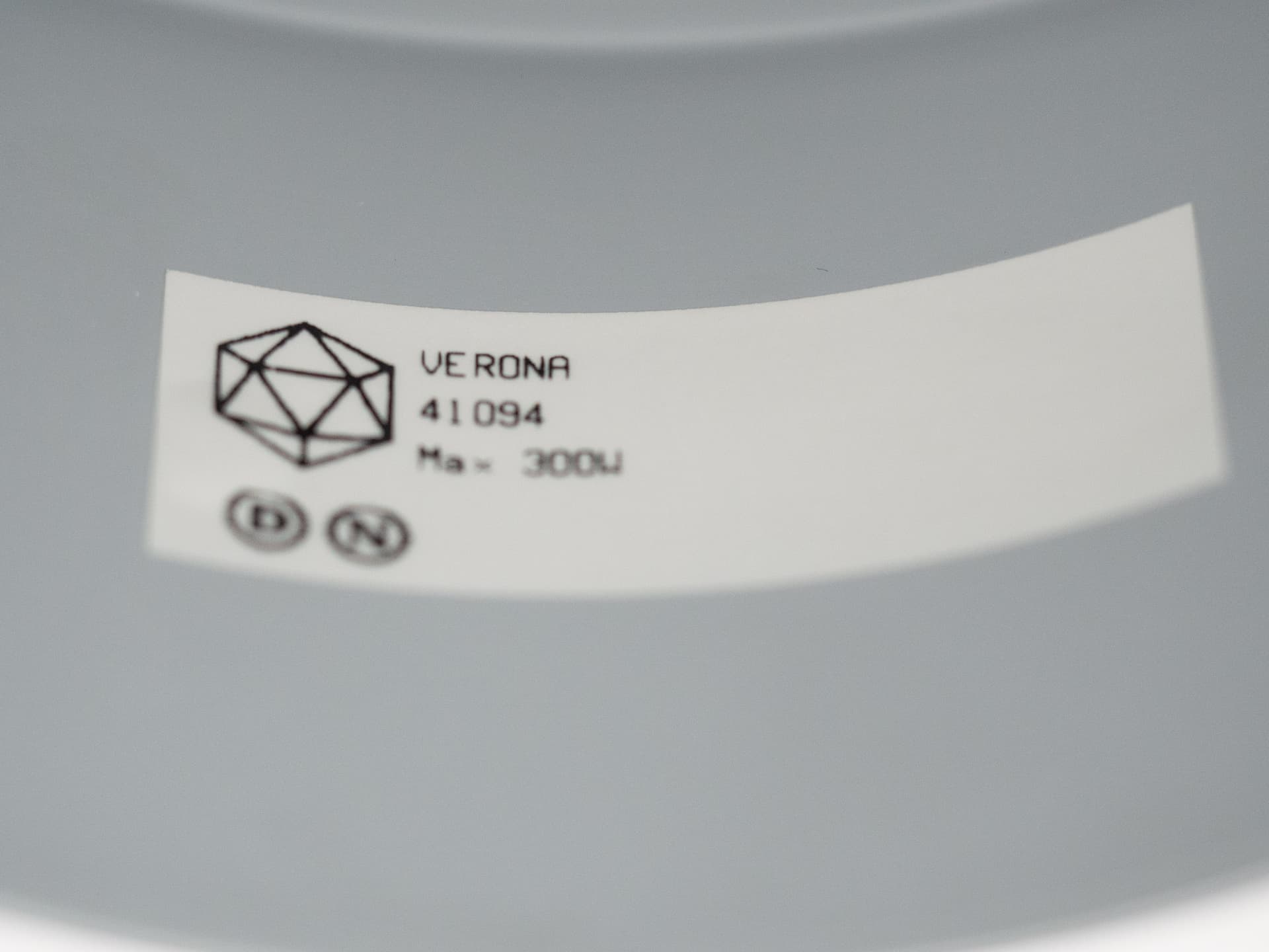 Lampa wisząca Verona, biały, aluminium, proj. S. Middelboe, Lyfa, Dania, lata 60. - 239858