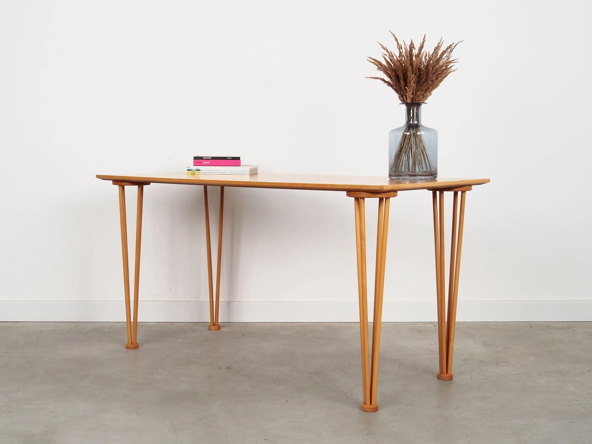 Stół prostokątny, jesion żółty, Dania, lata 70. - 17265