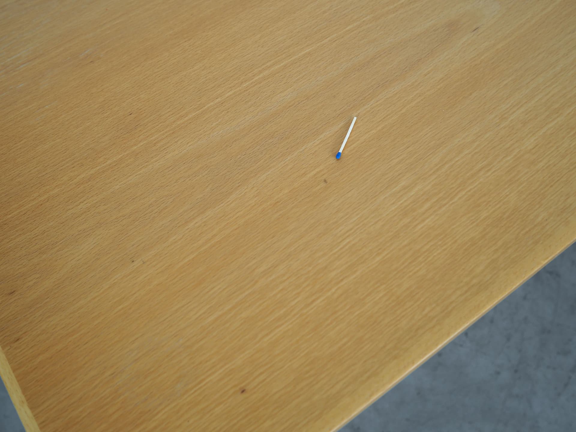 Stół prostokątny, jesion żółty, Dania, lata 70. - 77465