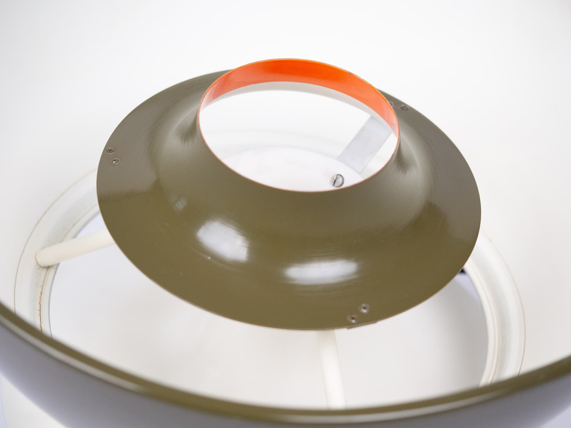 Lampa wisząca, Space Age, multikolor, metal, proj. J. Høj, Holmegaard, Dania, lata 70. - 239980