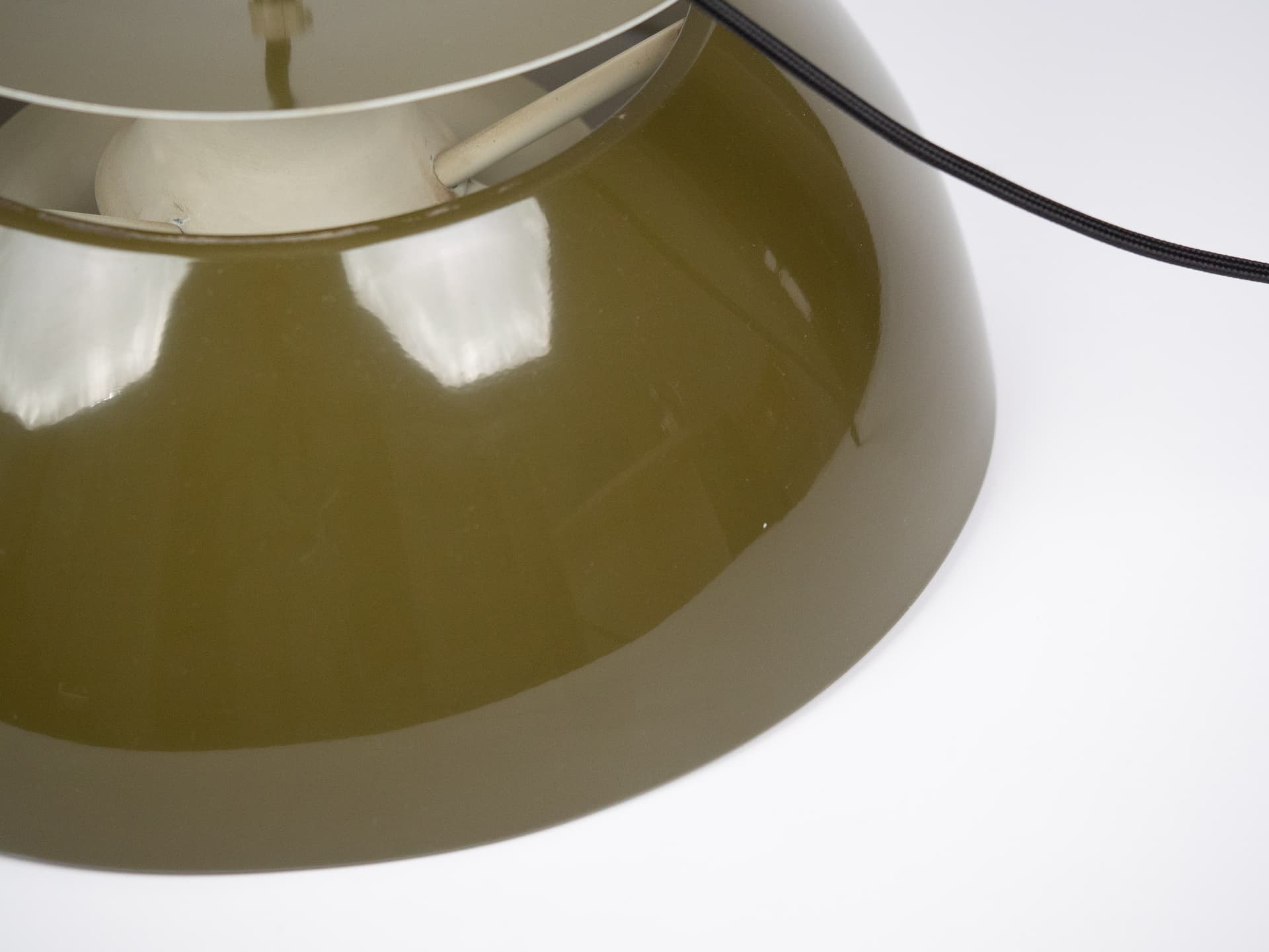 Lampa wisząca, Space Age, multikolor, metal, proj. J. Høj, Holmegaard, Dania, lata 70. - 239979