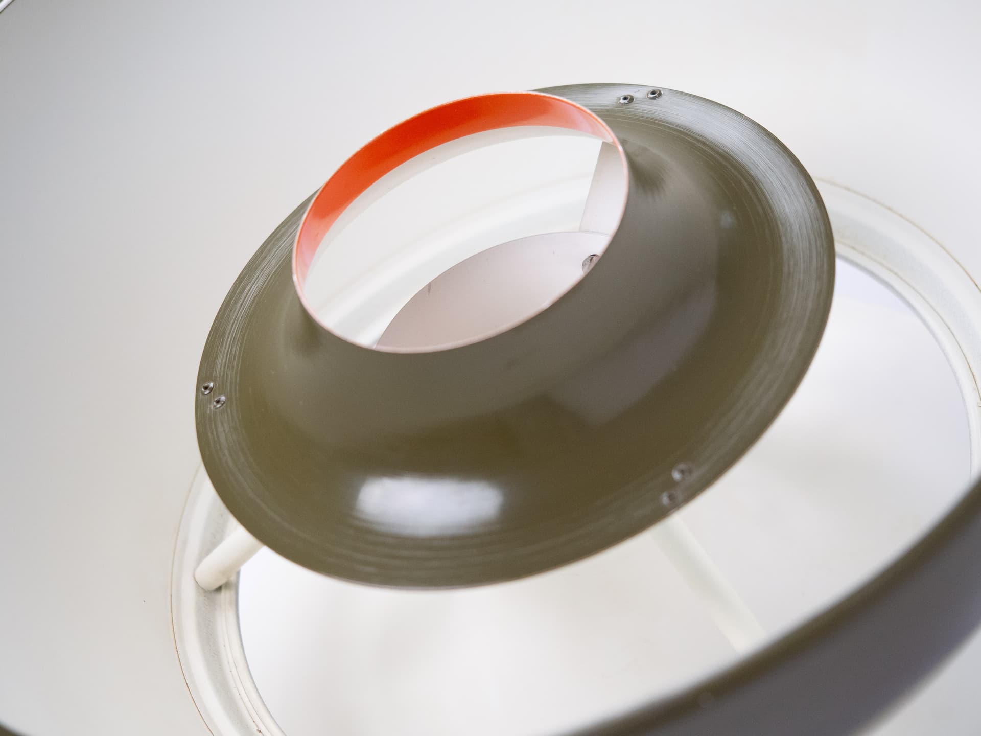 Lampa wisząca, Space Age, multikolor, metal, proj. J. Høj, Holmegaard, Dania, lata 70. - 239983