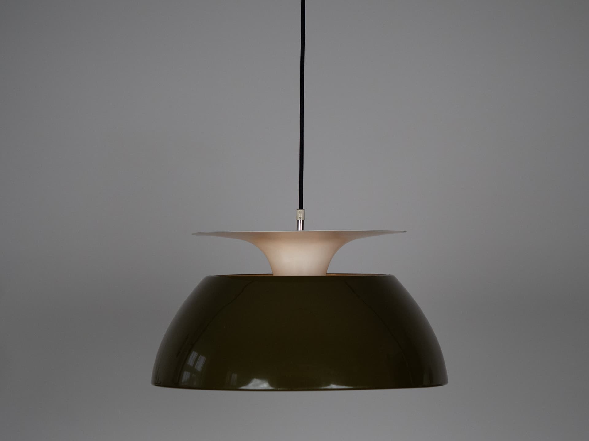 Lampa wisząca, Space Age, multikolor, metal, proj. J. Høj, Holmegaard, Dania, lata 70. - 239975