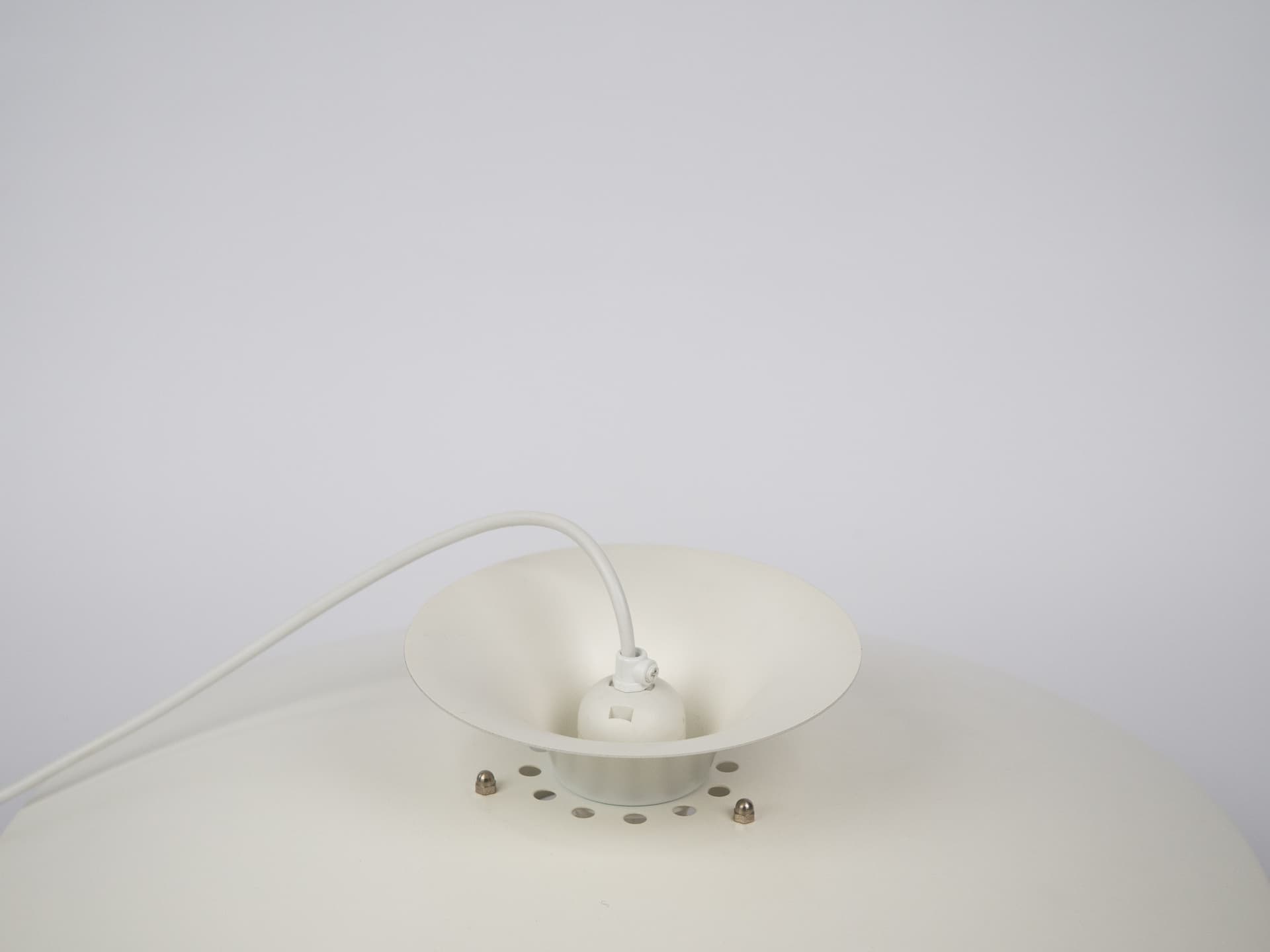 Lampa wisząca Form Light, biały, aluminium, Dania, lata 80. - 239998